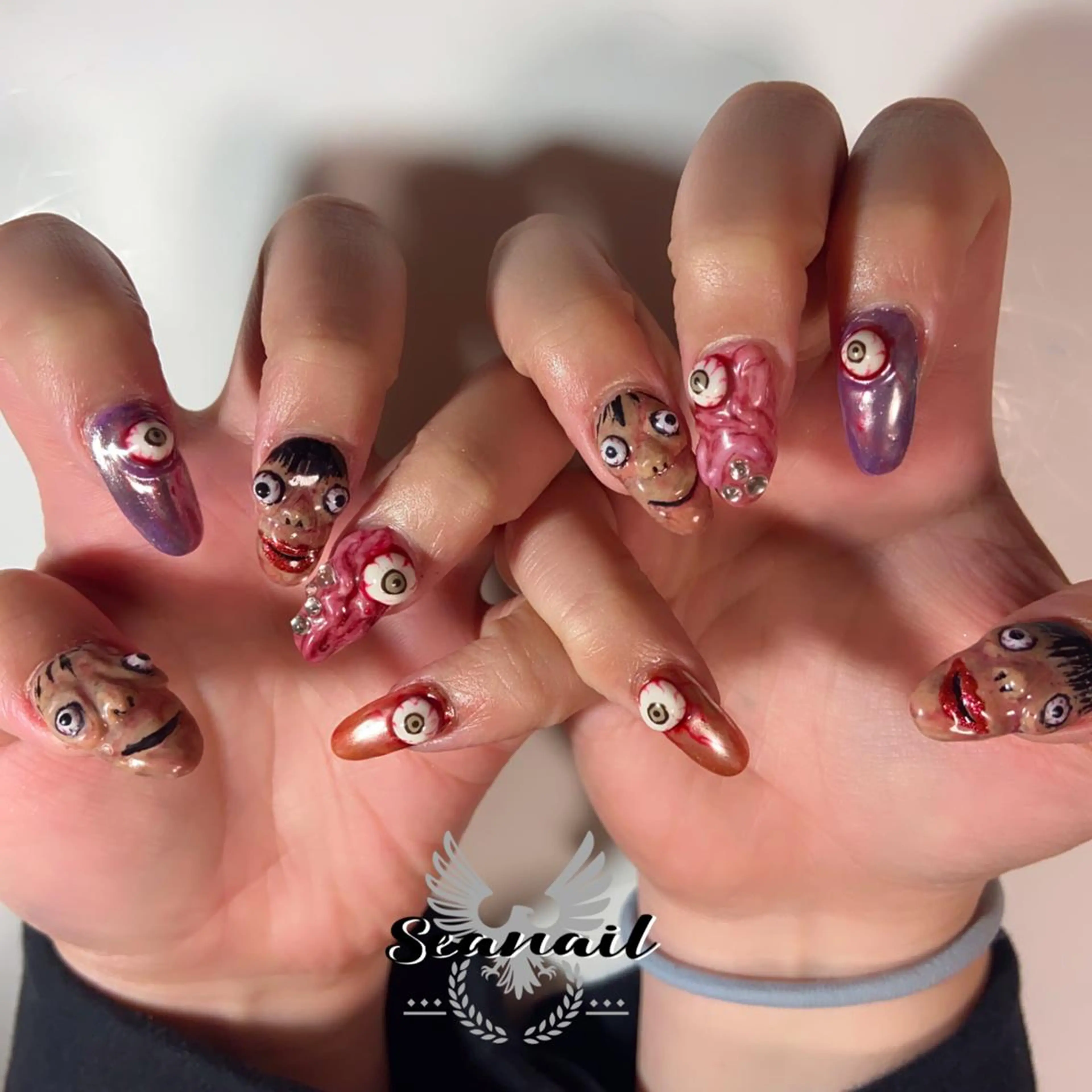 ネイル 小尾 栞のネイルデザイン