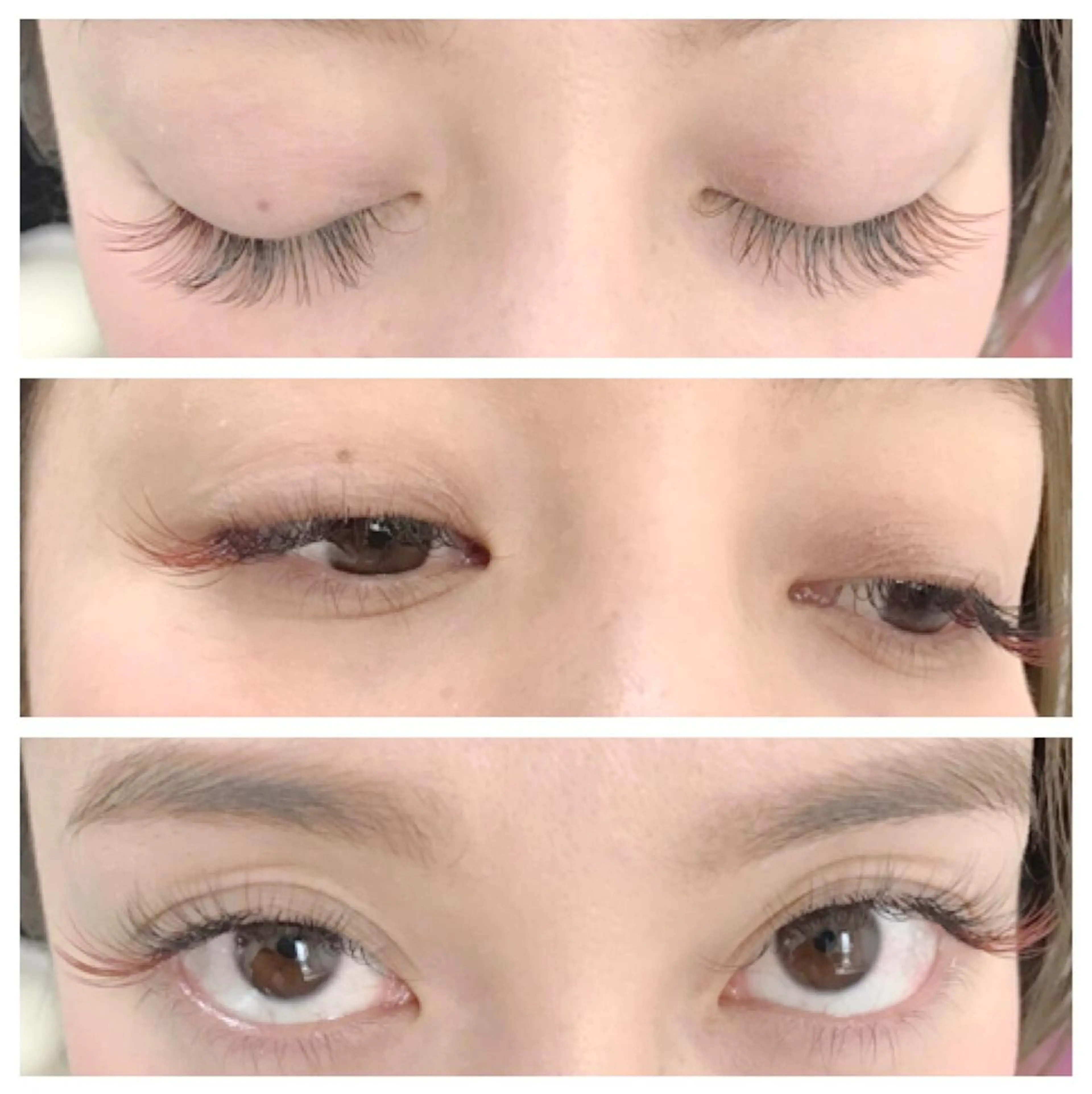 マツエク・マツパ ワンホン＆パリジェン アンドヘルシー＆下のマツエク・マツパデザイン