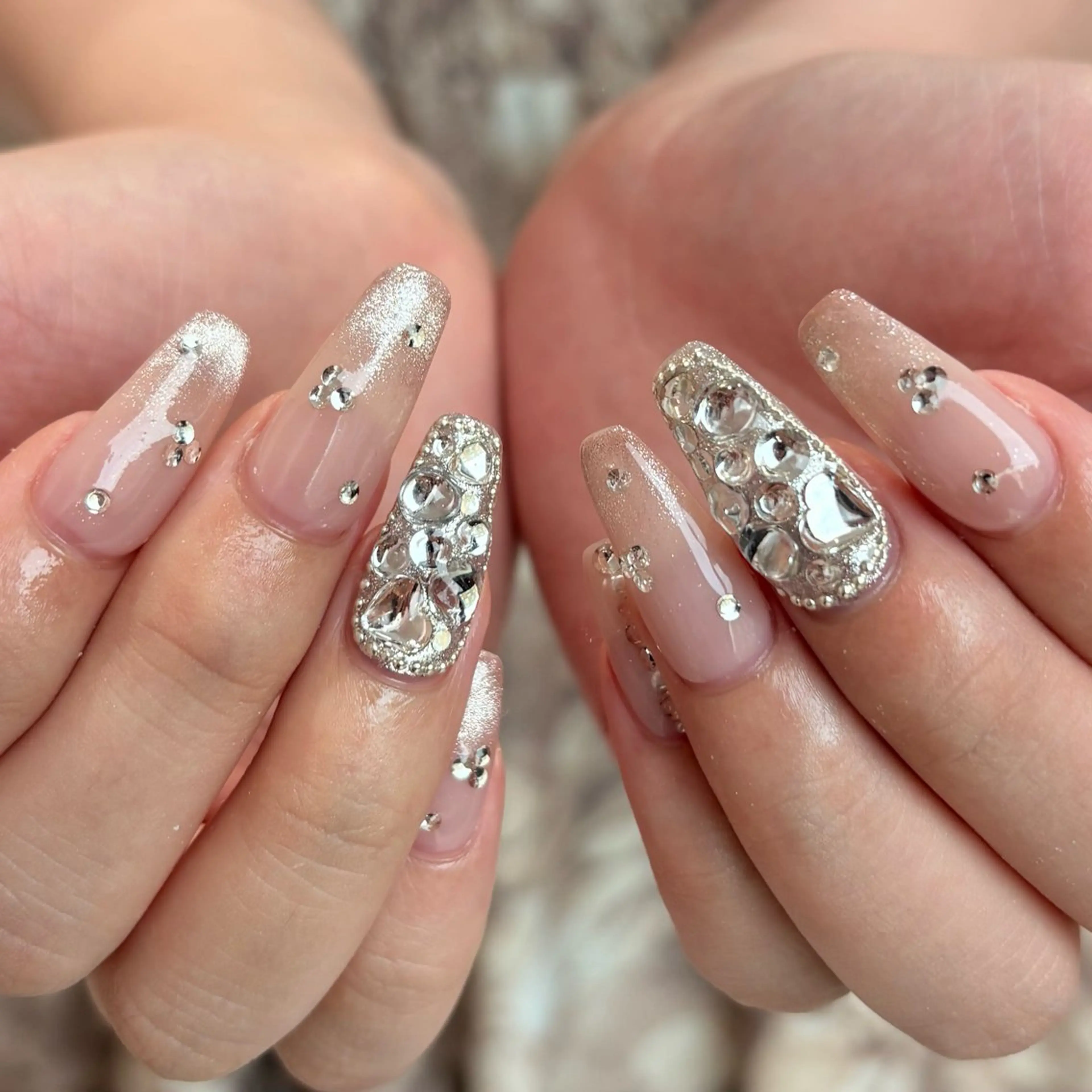 ロング ハンドネイル CLALA ayumi💎のネイルデザイン