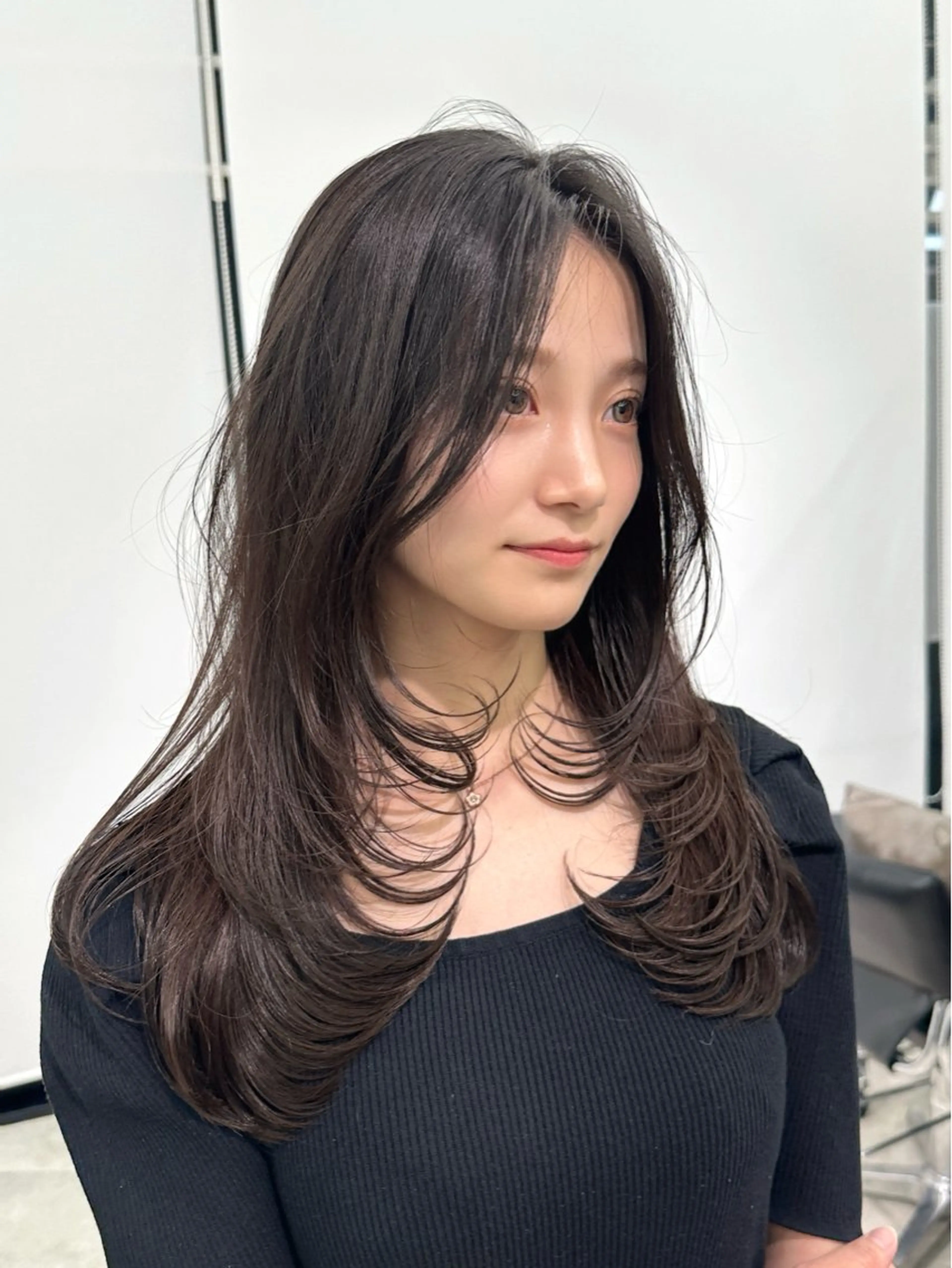 【先着50名 髪質改善65%OFF】カット+ケアカラー+クイックTR￥17500→￥6900の写真