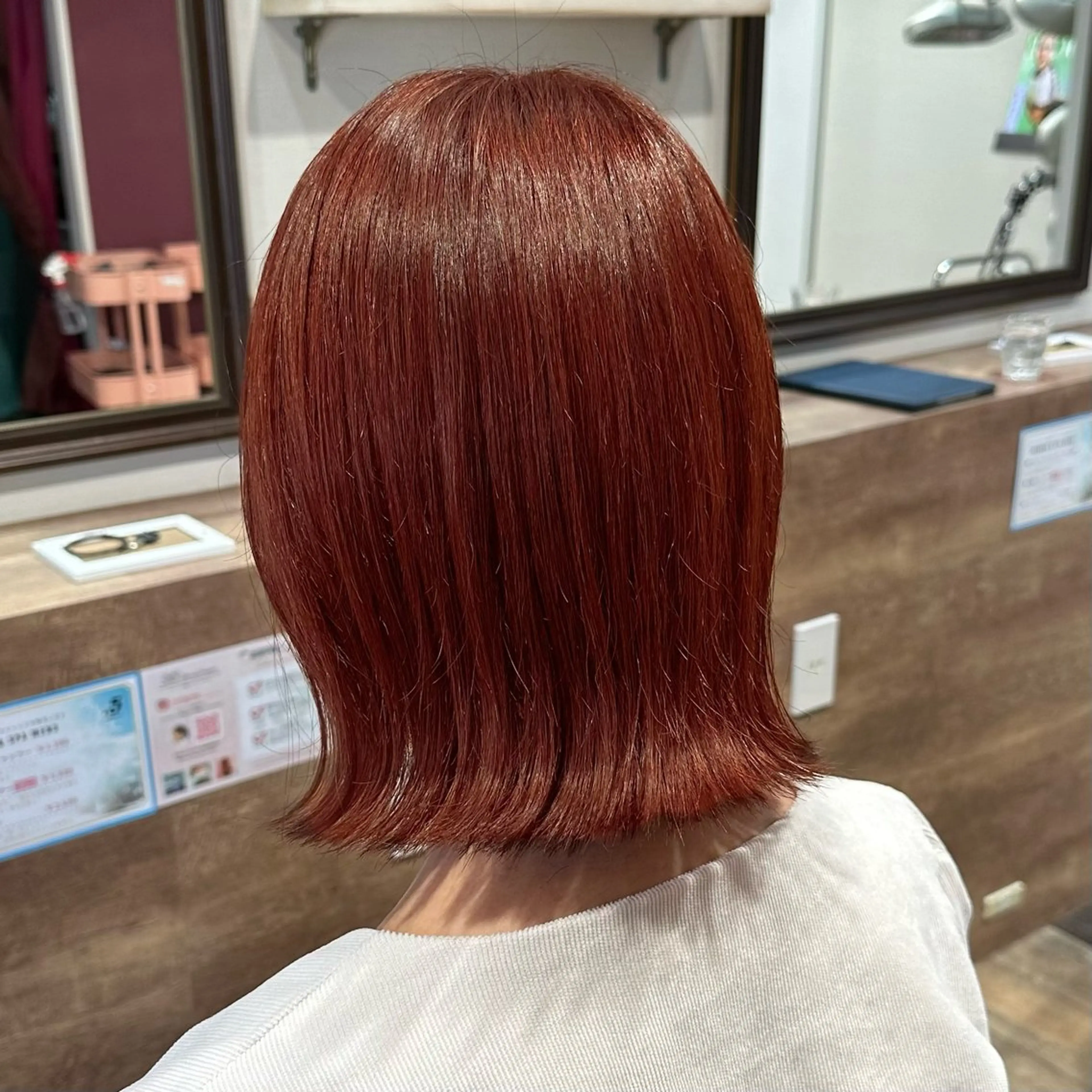 ミディアム カラー ヘアカラー 柔らかいcolor ￤韓国￤🩰マユ🩰のヘアスタイル