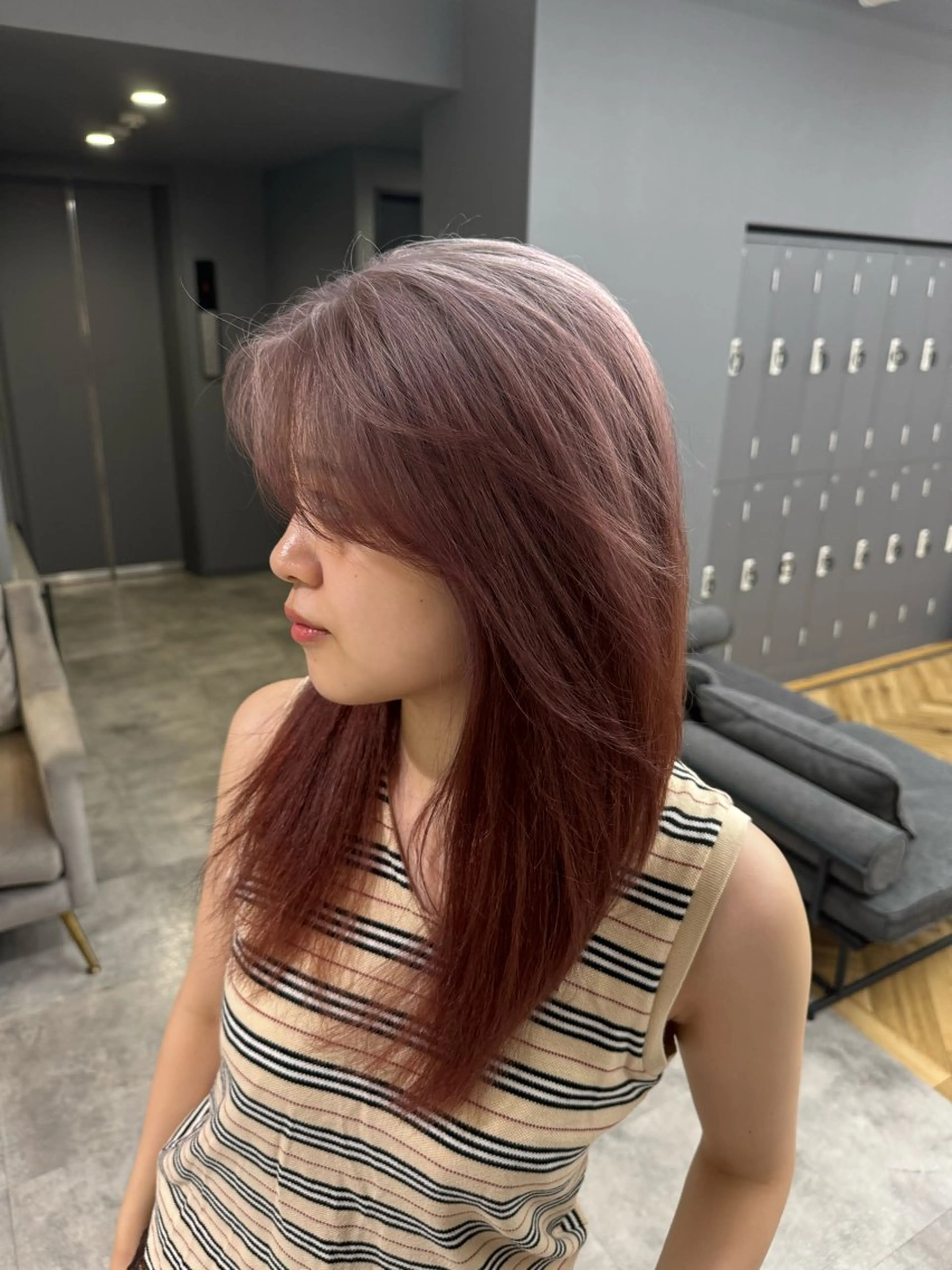 ロング カラー グラデーションカラー 木村 泰晟のヘアスタイル