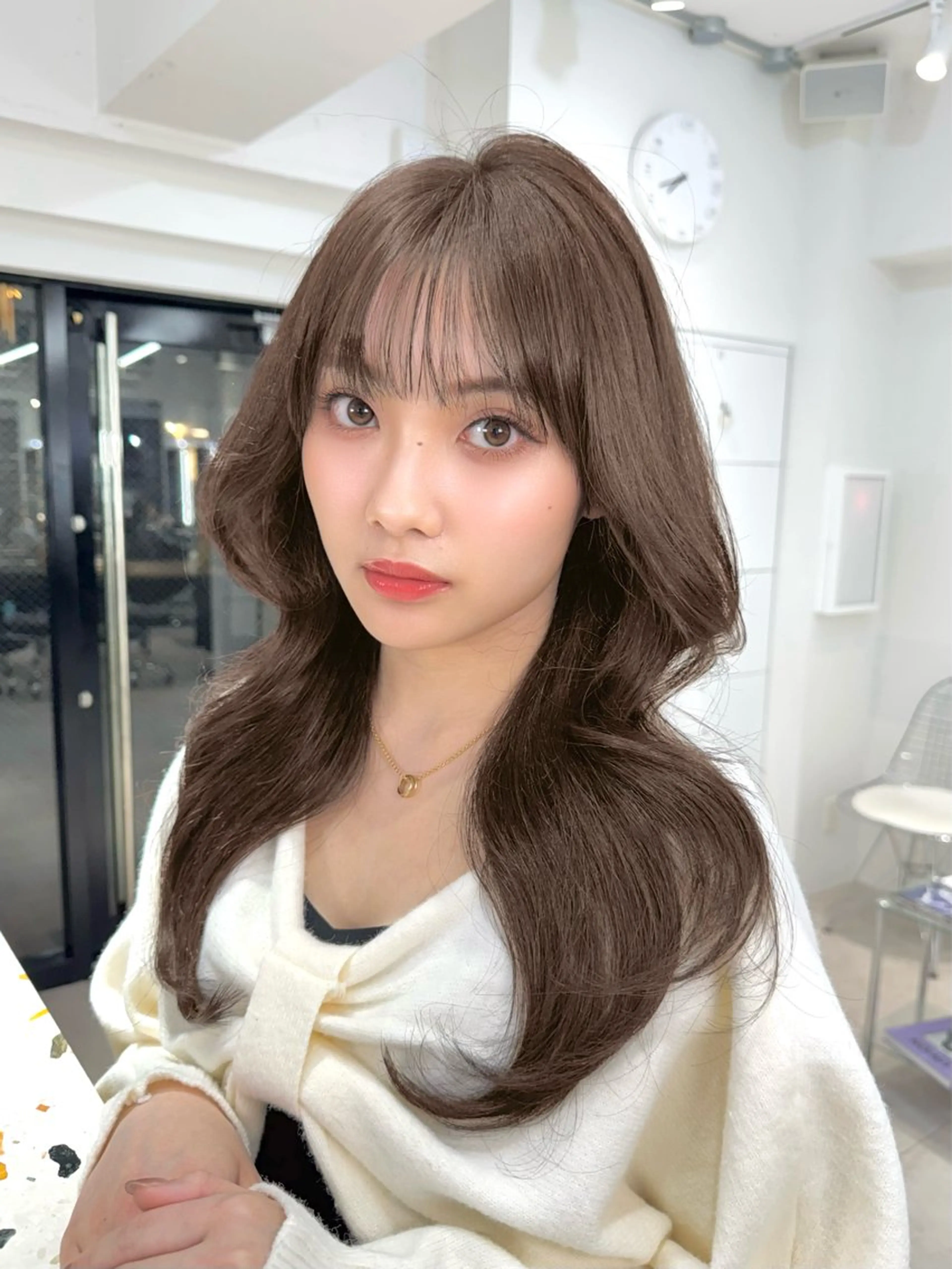 ロング カラー ヘアアレンジ カット ヘアカラー トリートメント ONYX【オニキス】所属・韓国レイヤーカット/ 髪質改善/郷家拓斗のヘアスタイル