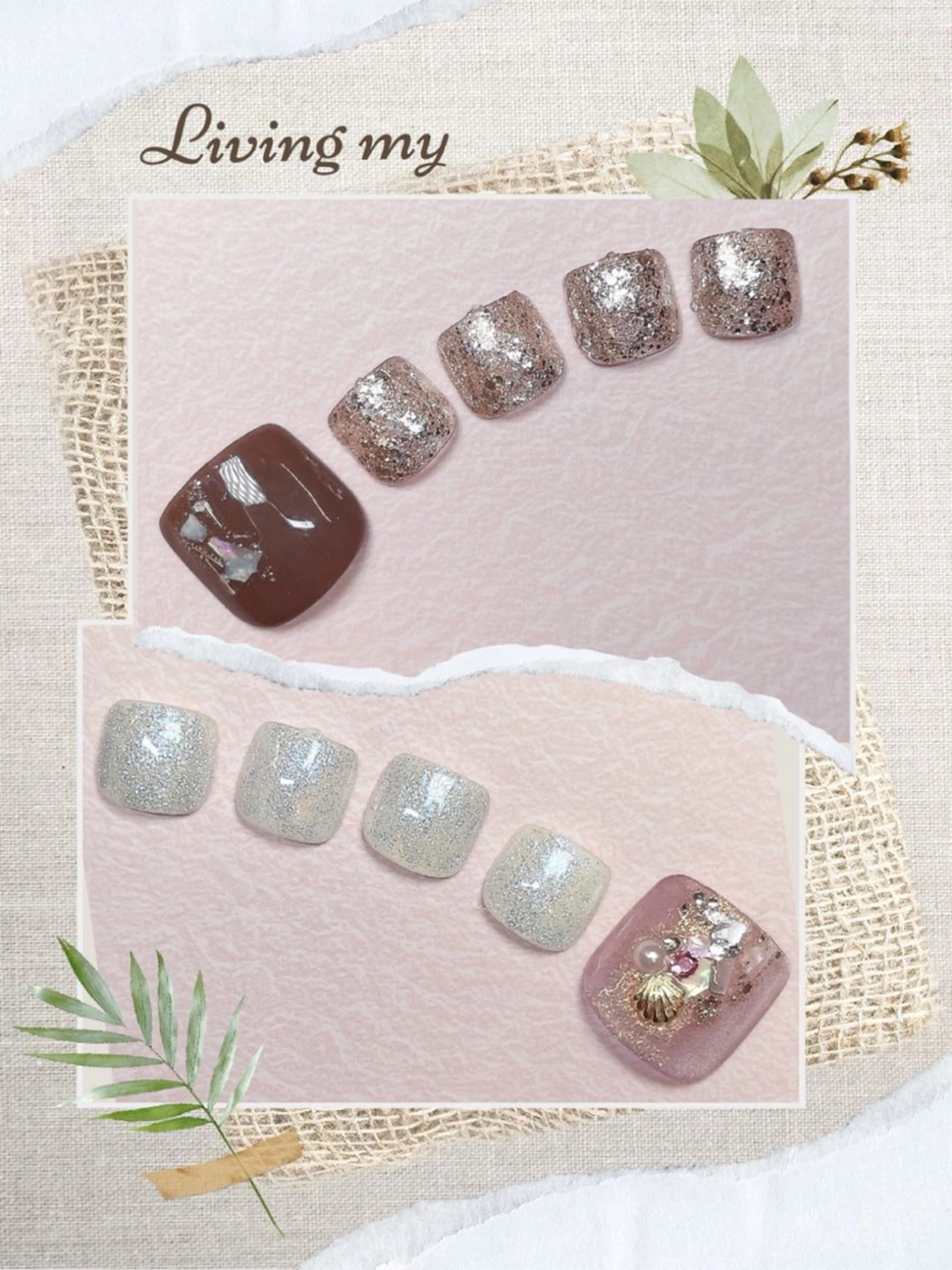 ネイル Aube Nail 佐藤のネイルデザイン
