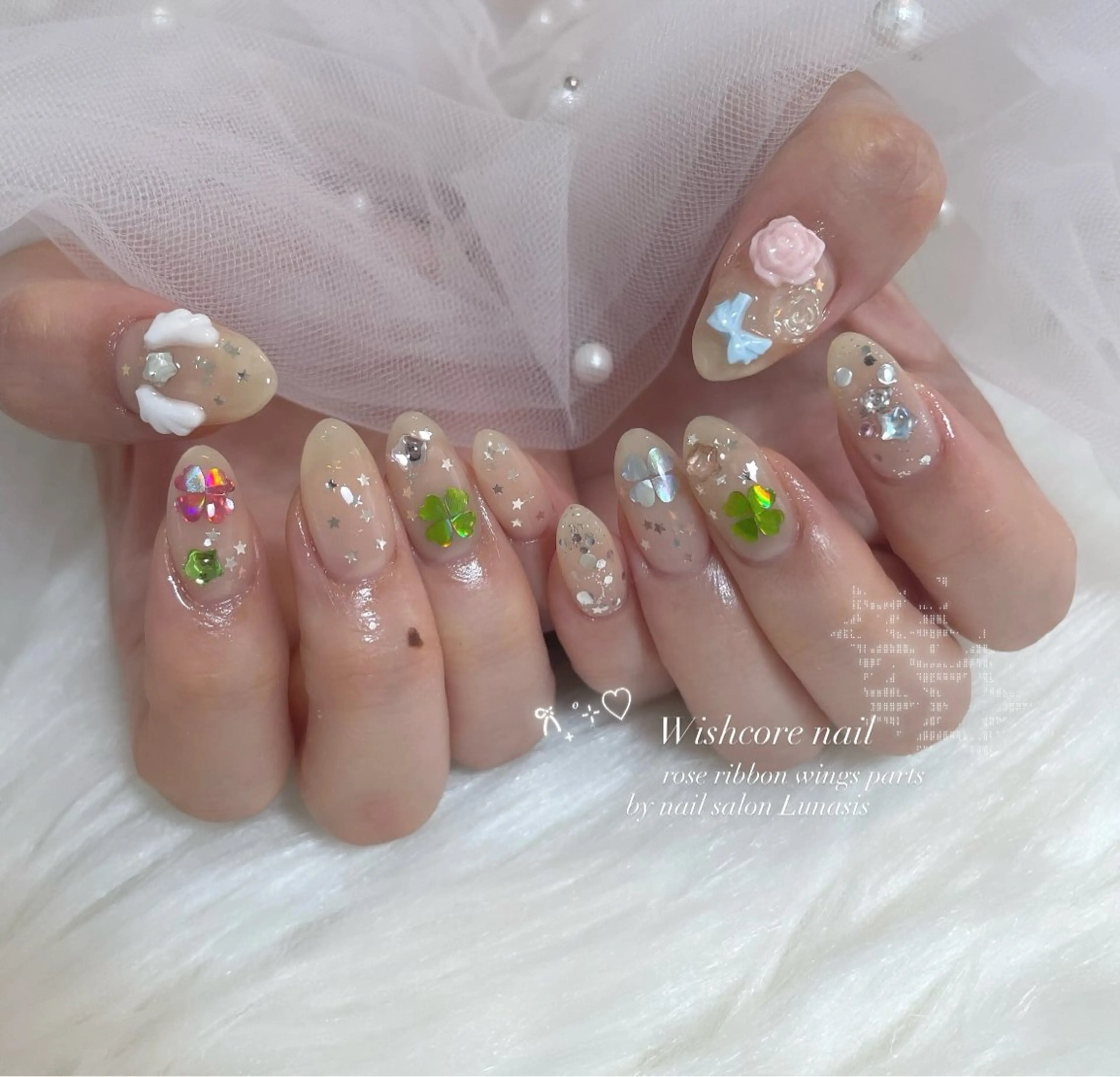 ネイル ハンドネイル nail salon Lunasisのネイルデザイン