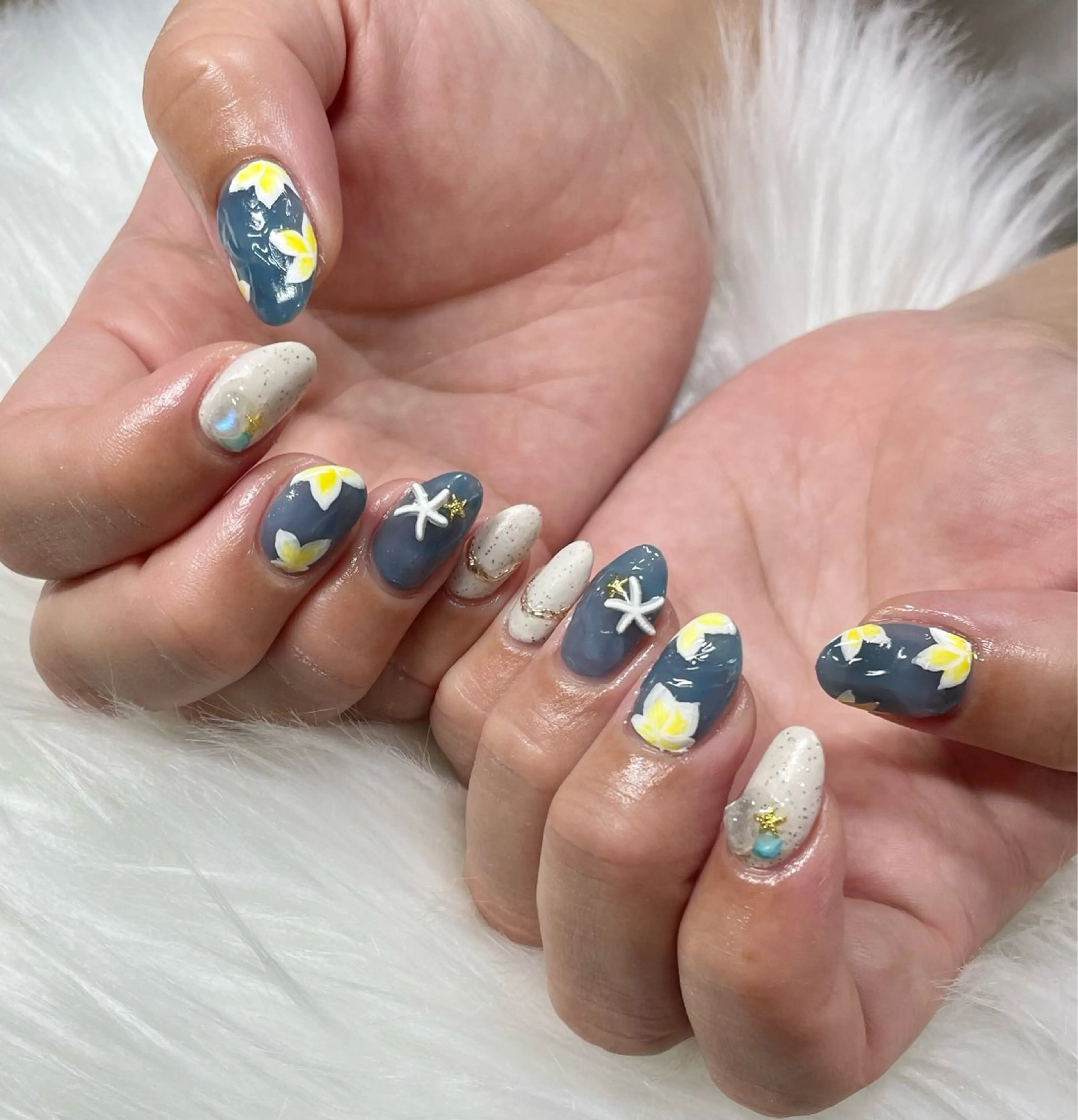 ネイル ハンドネイル nail salon HIRUKANAのネイルデザイン