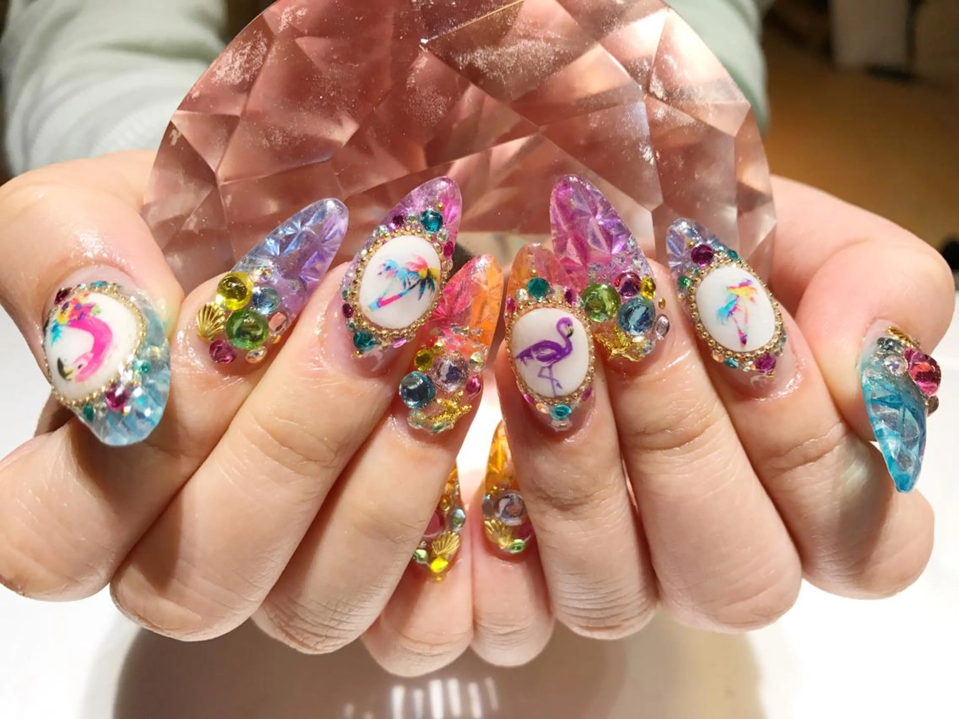 ネイル スカルプネイル ネイルチップ YUN 💅のネイルデザイン