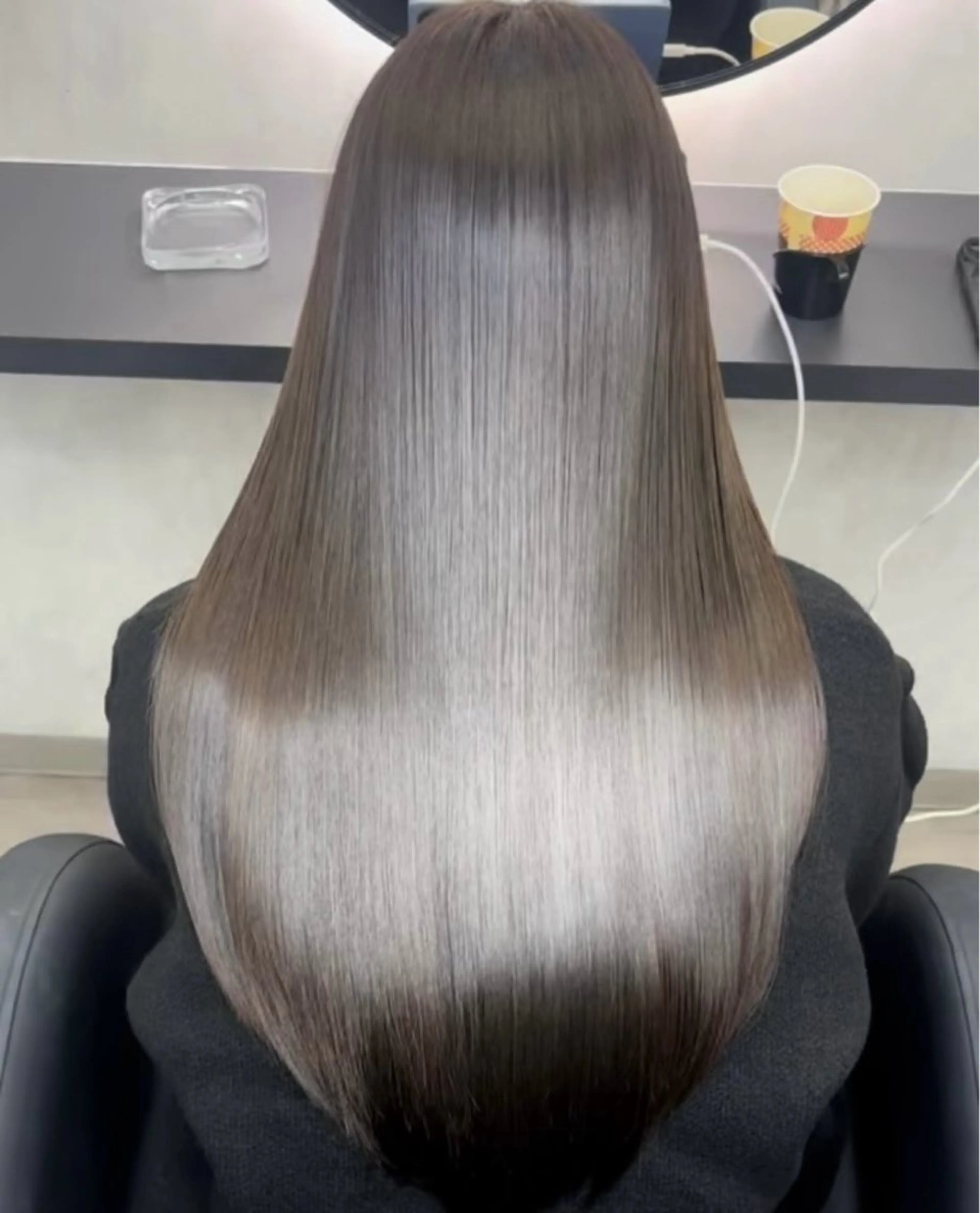 ロング トリートメント youres hair 髪質改善トリートメント&ヘッドスパ　恵比寿本店所属・恵比寿/ブリーチ/ 髪質改善/フミヤのヘアスタイル