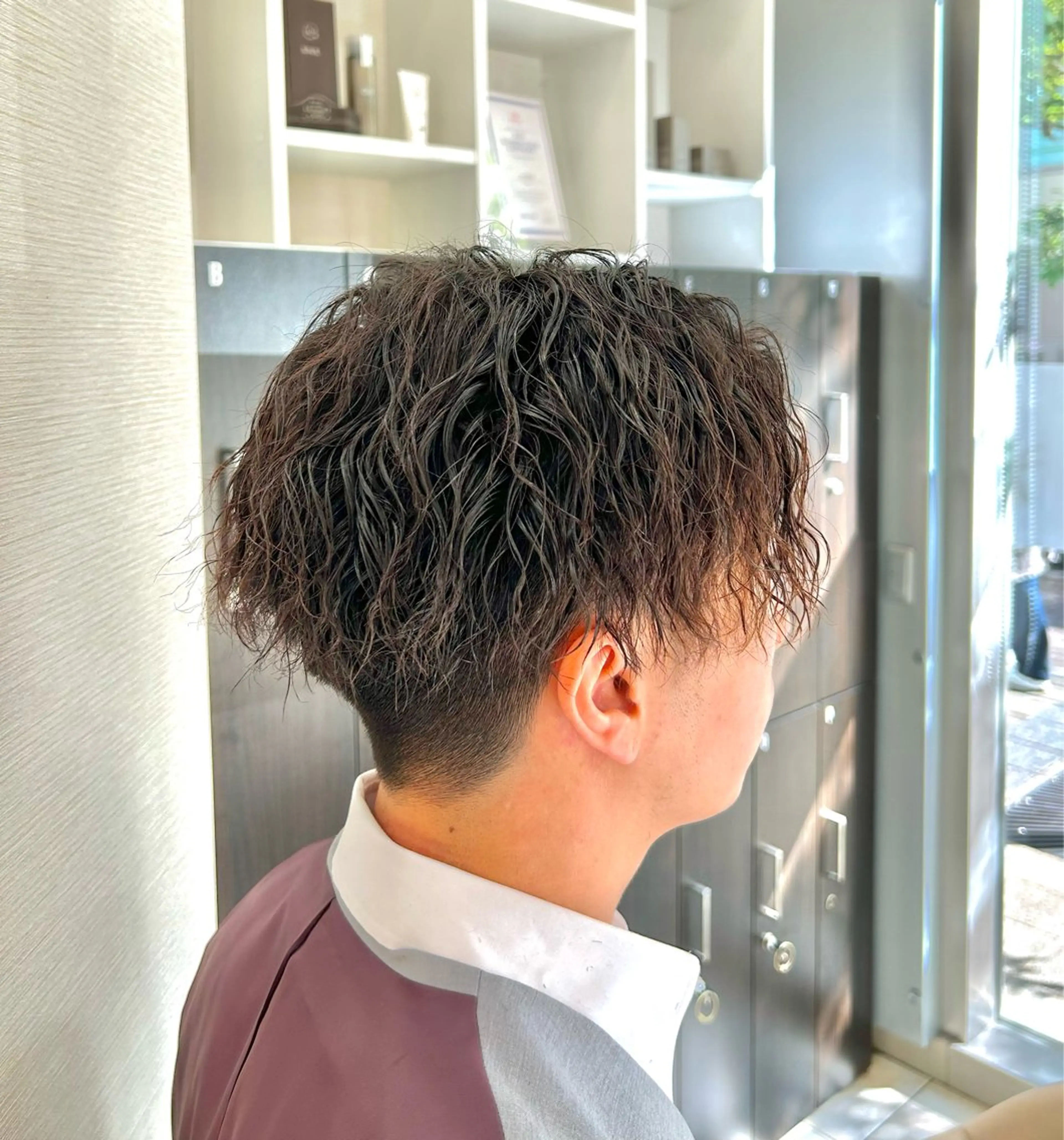 パーマ メンズ 🔵Ash日暮里店 藤藪孝太🔵のヘアスタイル