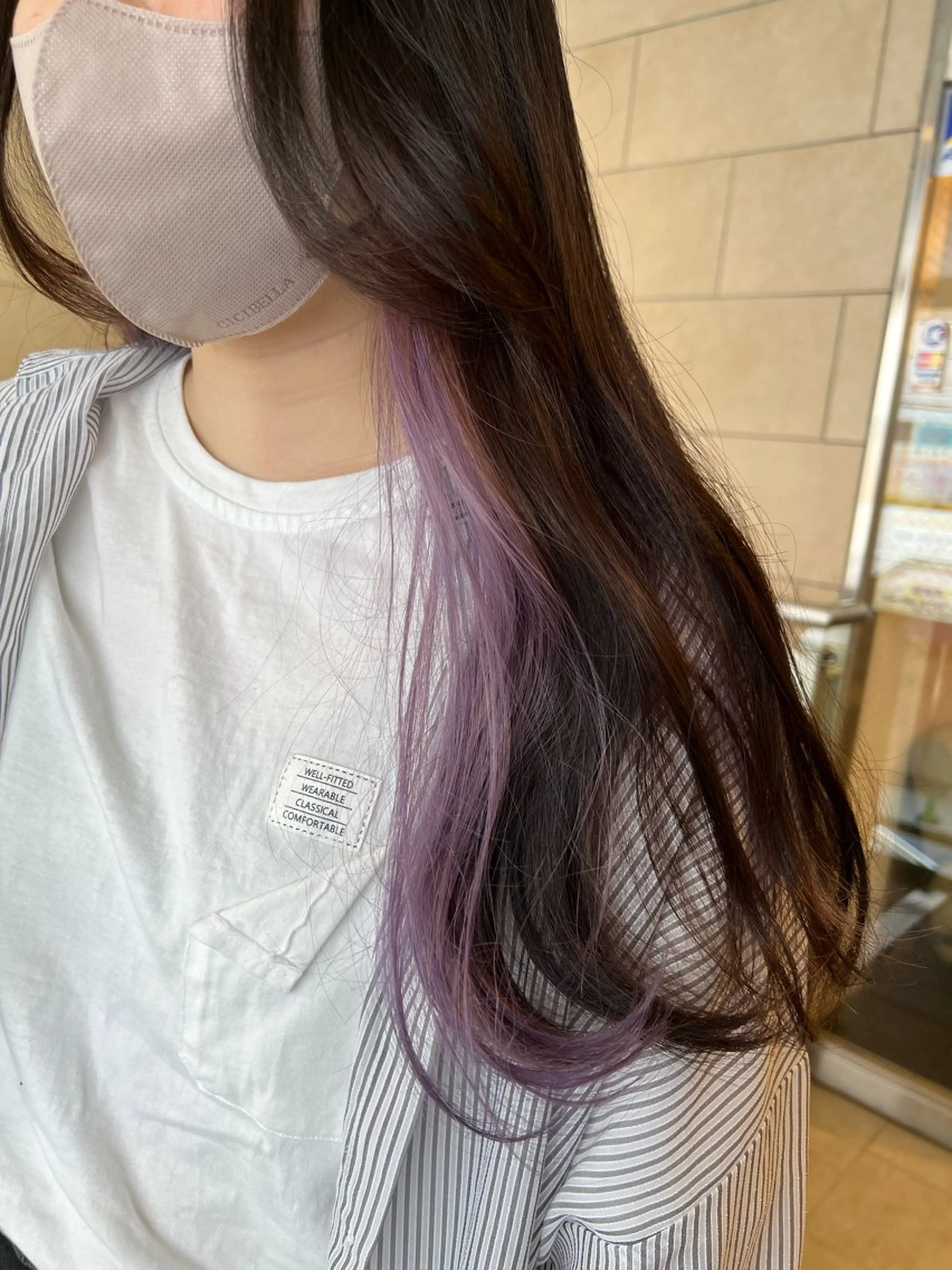 カラー 久永 菫のヘアスタイル