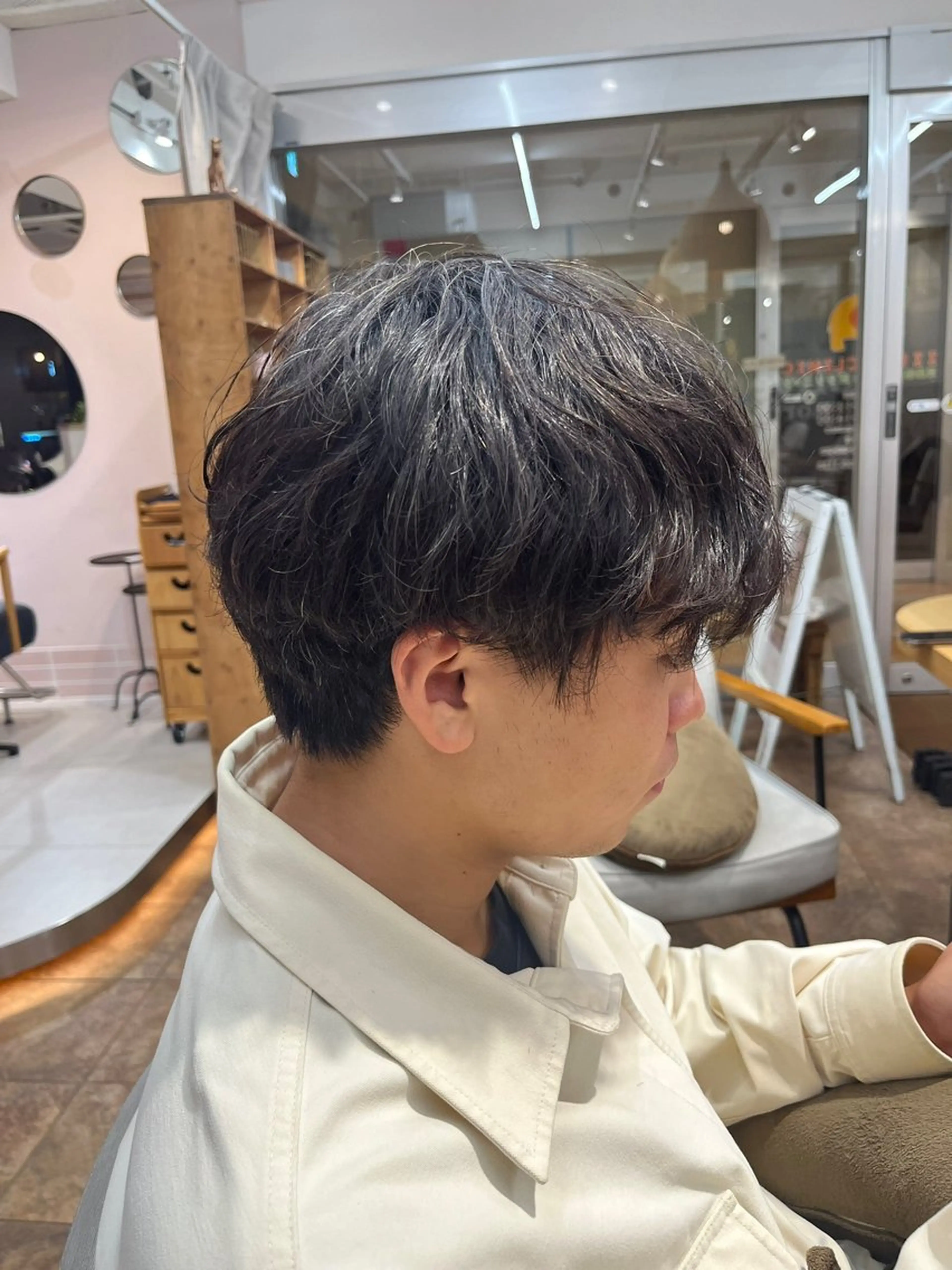 パーマ メンズ メンズパーマ カット パーマ 北村 優斗のヘアスタイル