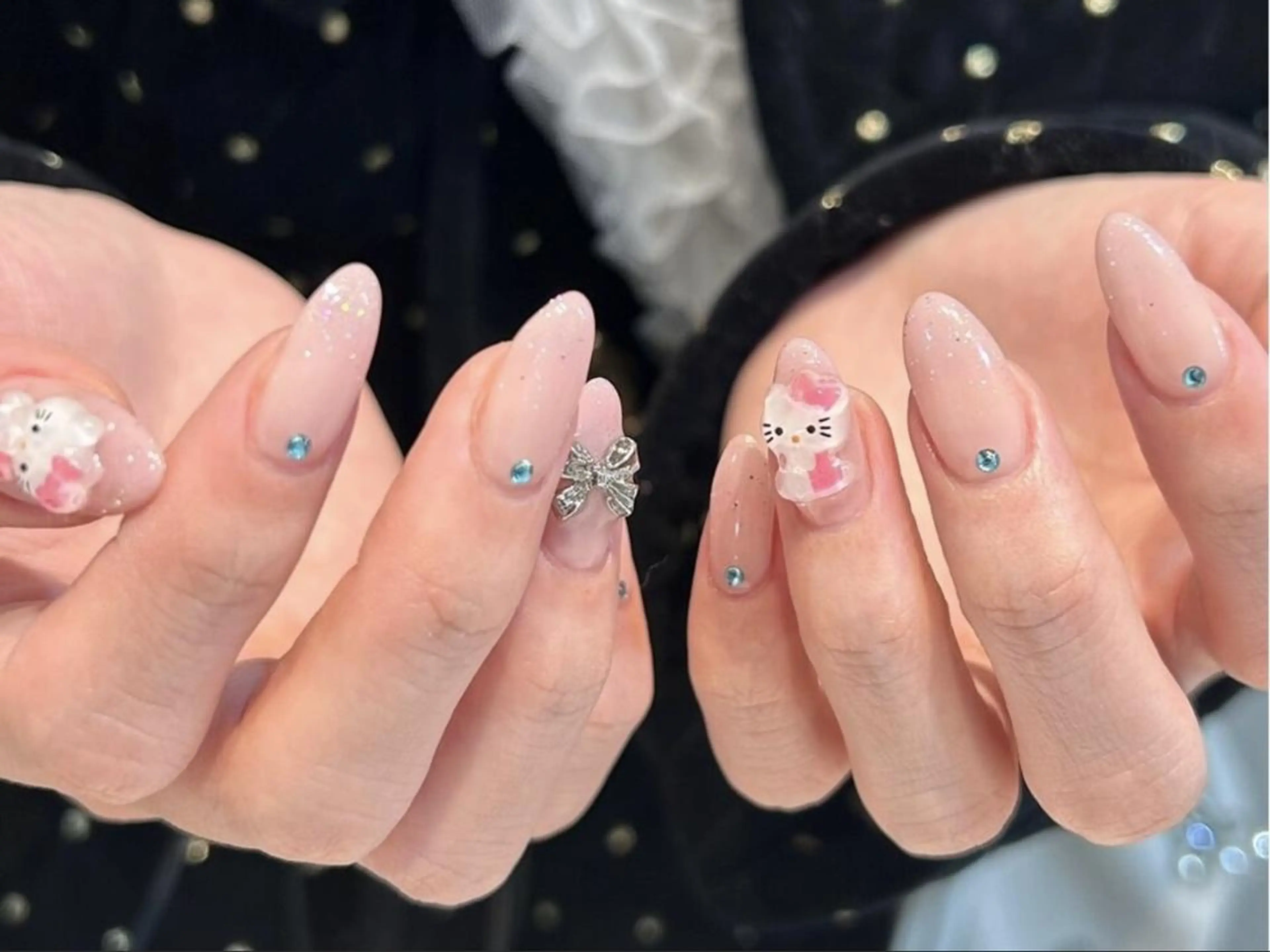 ネイル アートネイル 持ち込み 🦋y y Nail 🤍のネイルデザイン