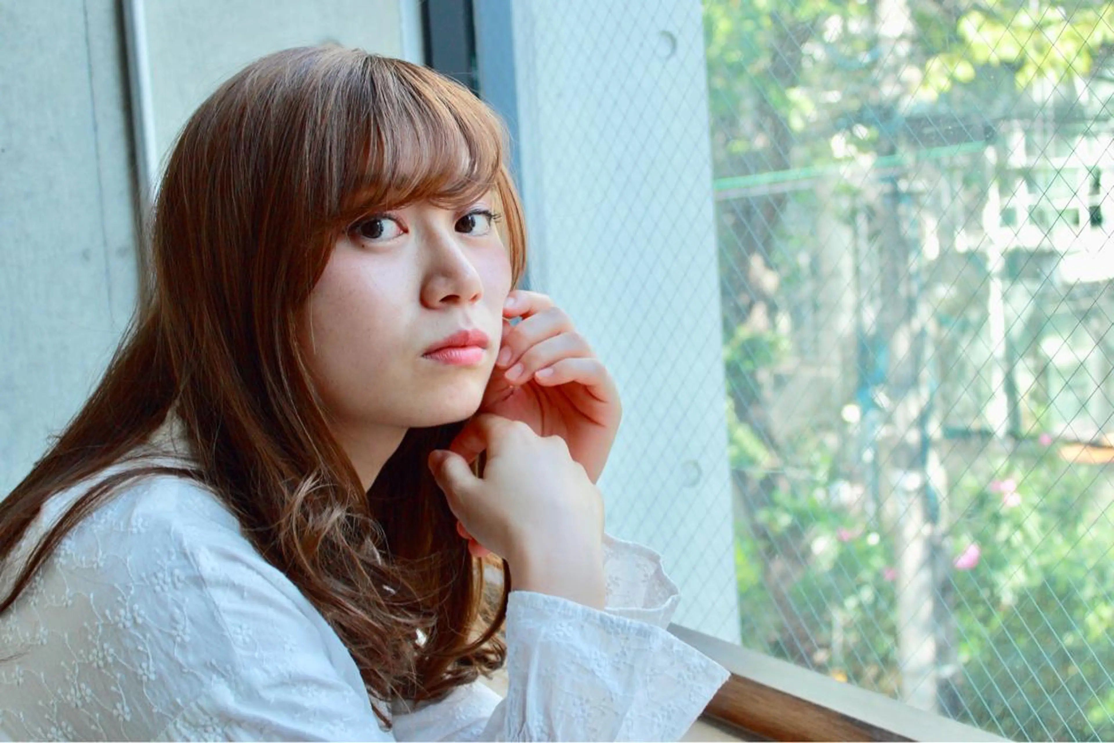 セミロング パーマ ヘアカラー 縮毛矯正 トリートメント ＊くせ毛に特化＊ 【yun】のヘアスタイル
