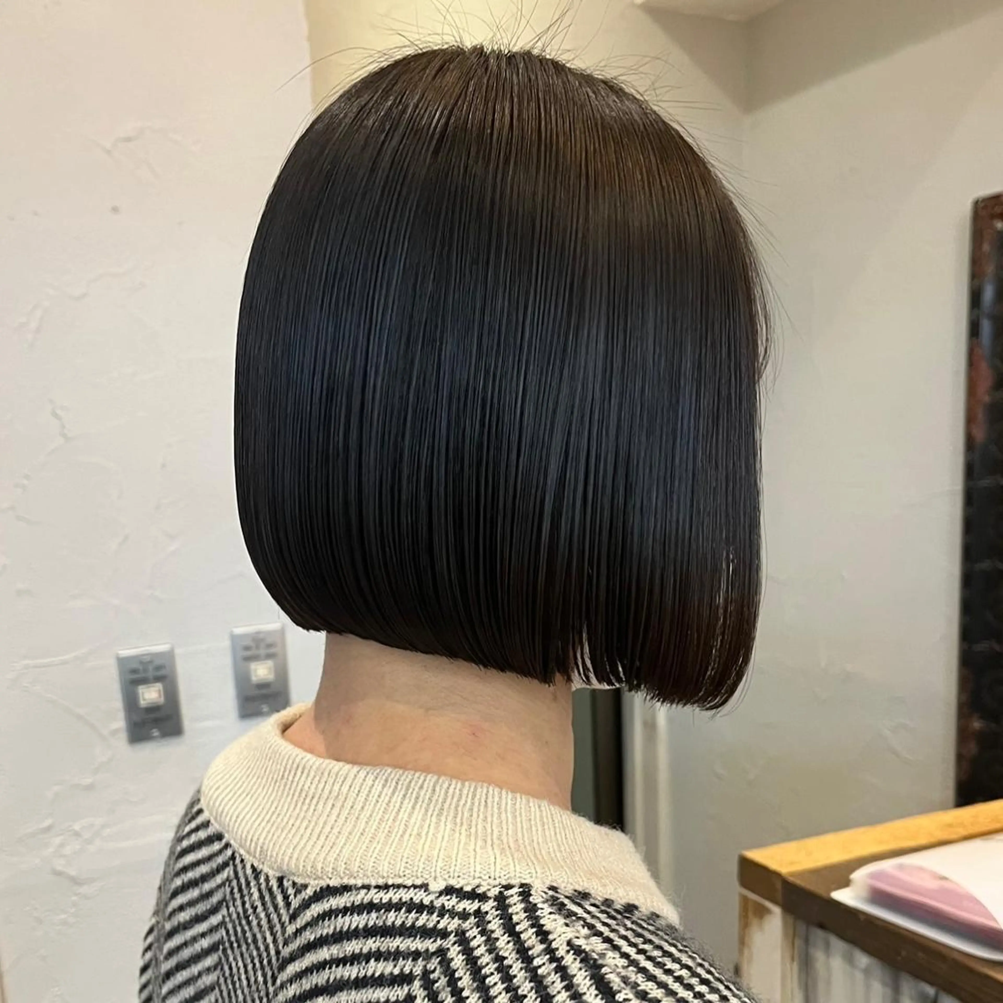 ショート カラー 縮毛矯正 トリートメント ツチダ カホのヘアスタイル