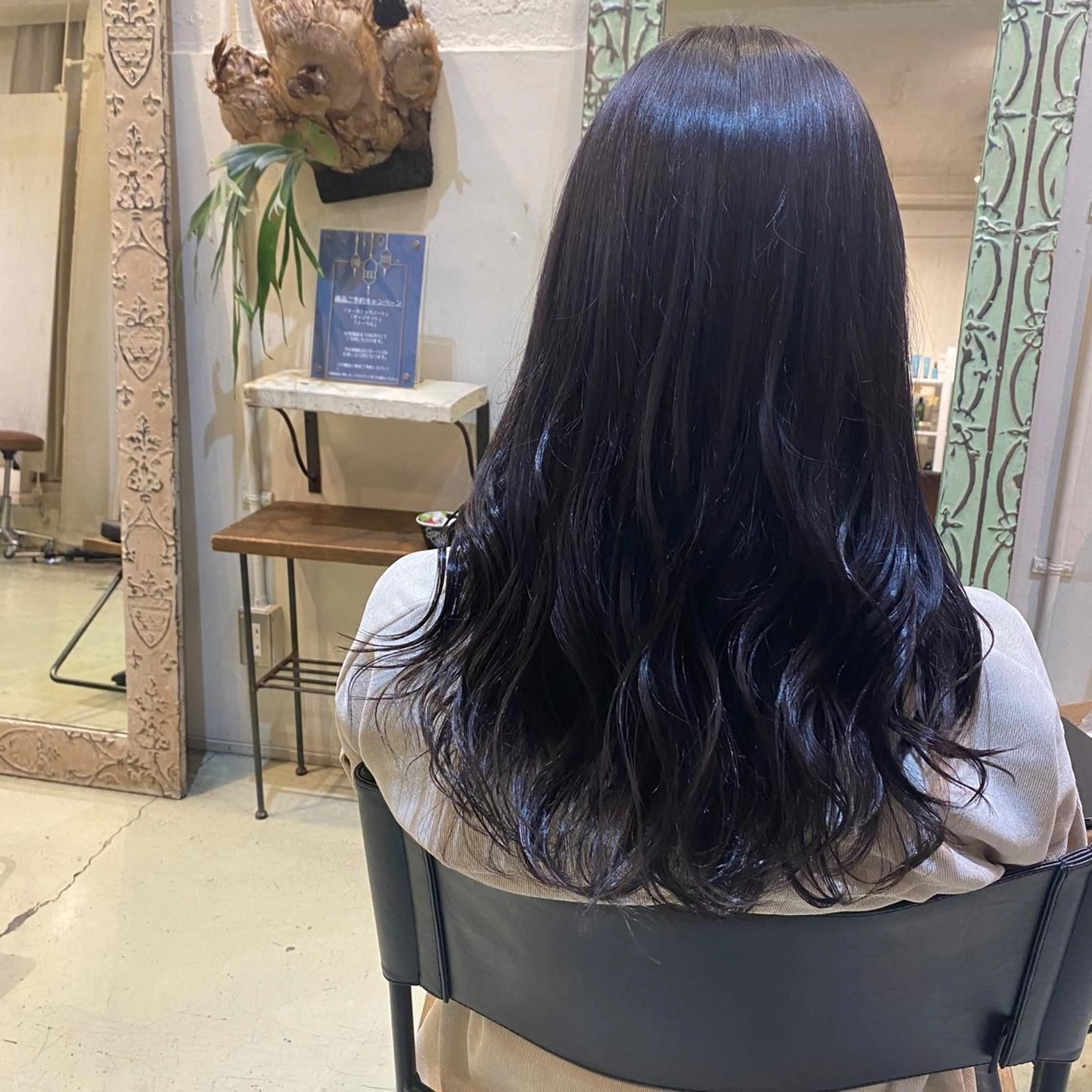ロング カラー ブリーチ トリートメント 谷九/天王寺/上本町 /似合わせ/北川響のヘアスタイル