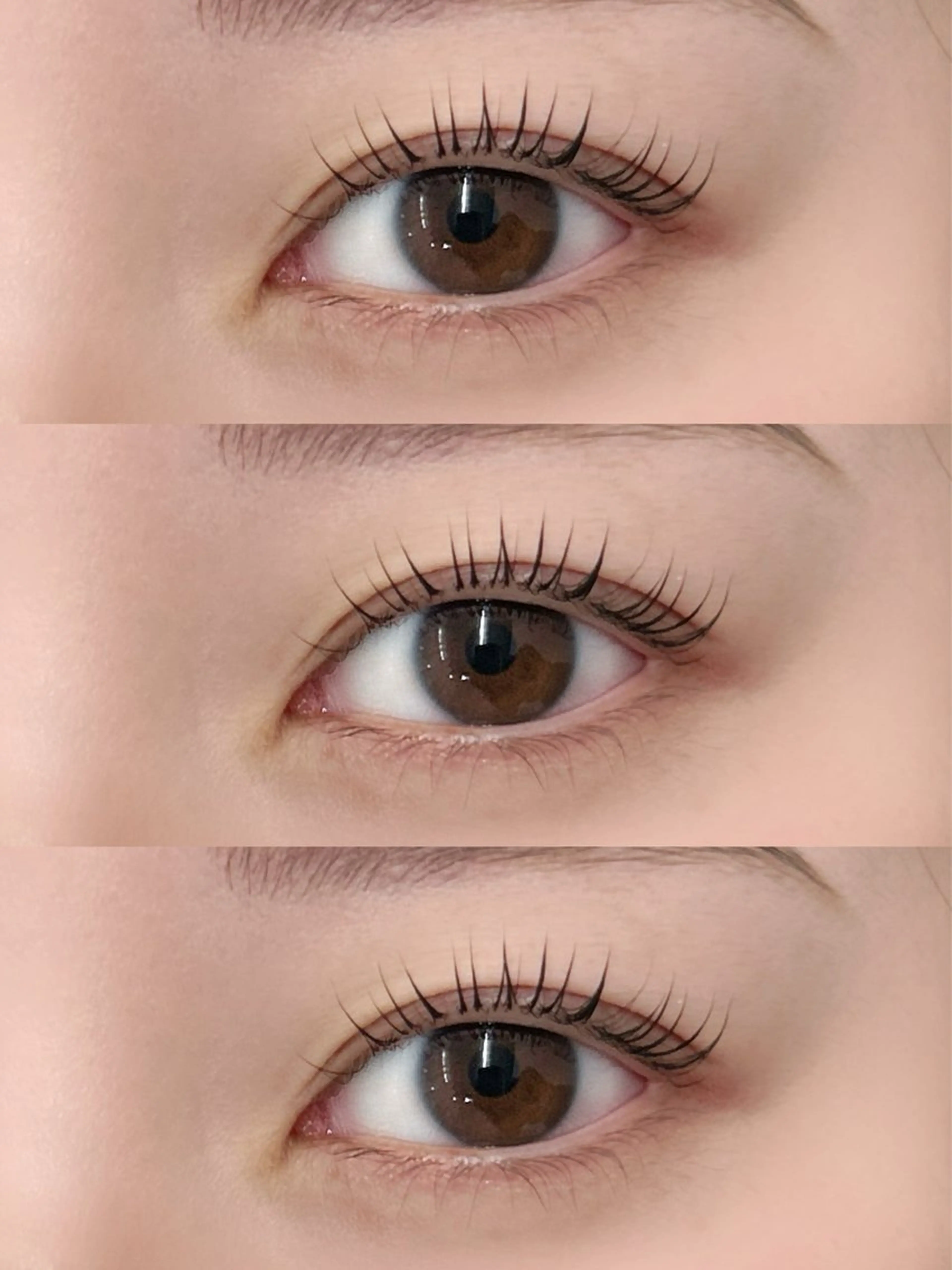 マツエク・マツパ 束感まつ毛 フラットラッシュ ナチュラル パリジェンヌラッシュリフト まつげパーマ マツパ sakura🎀 /プラチナムドールのマツエク・マツパデザイン