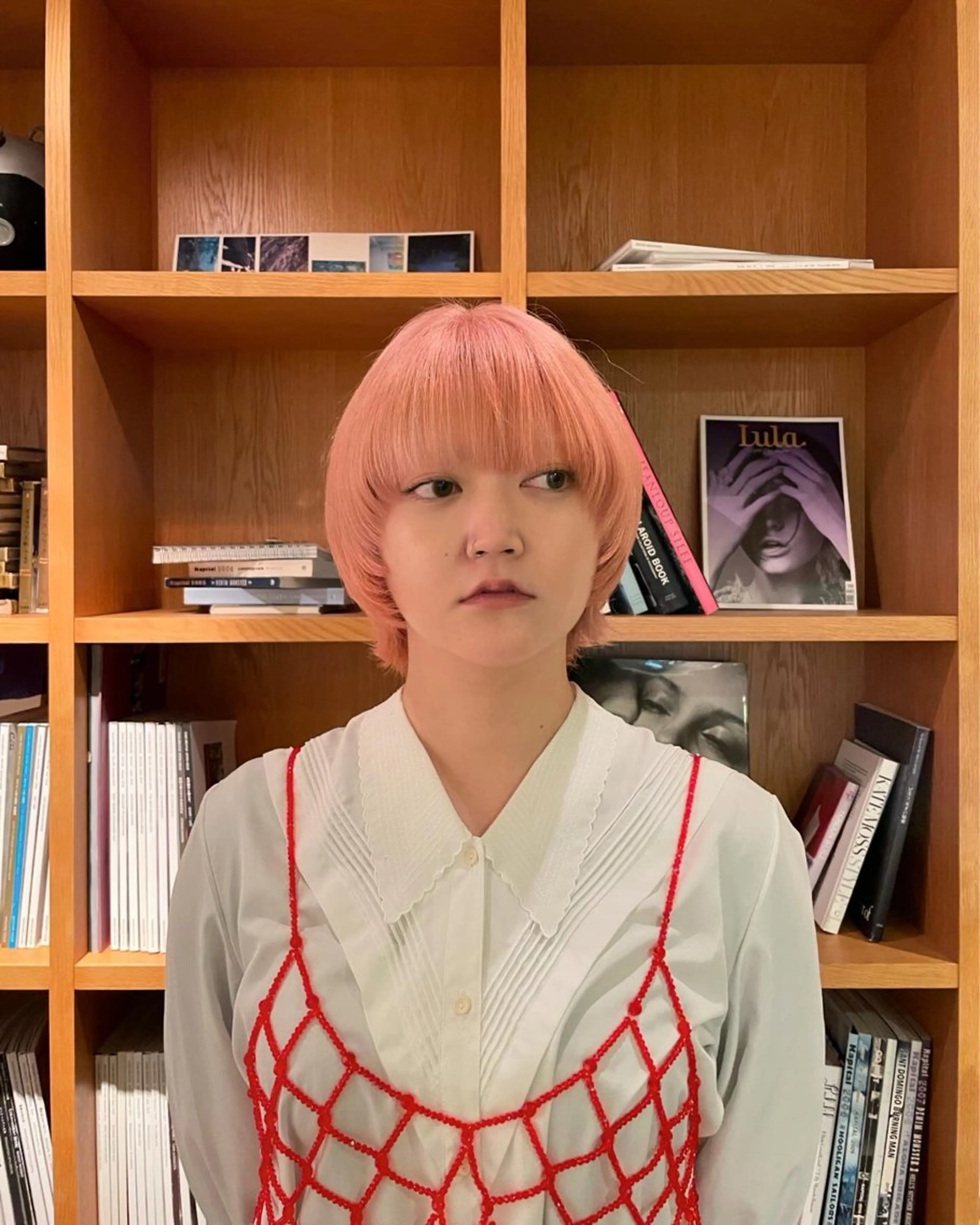 ショート カラー ピンクカラー ONZE所属・ONZE miyuのヘアスタイル