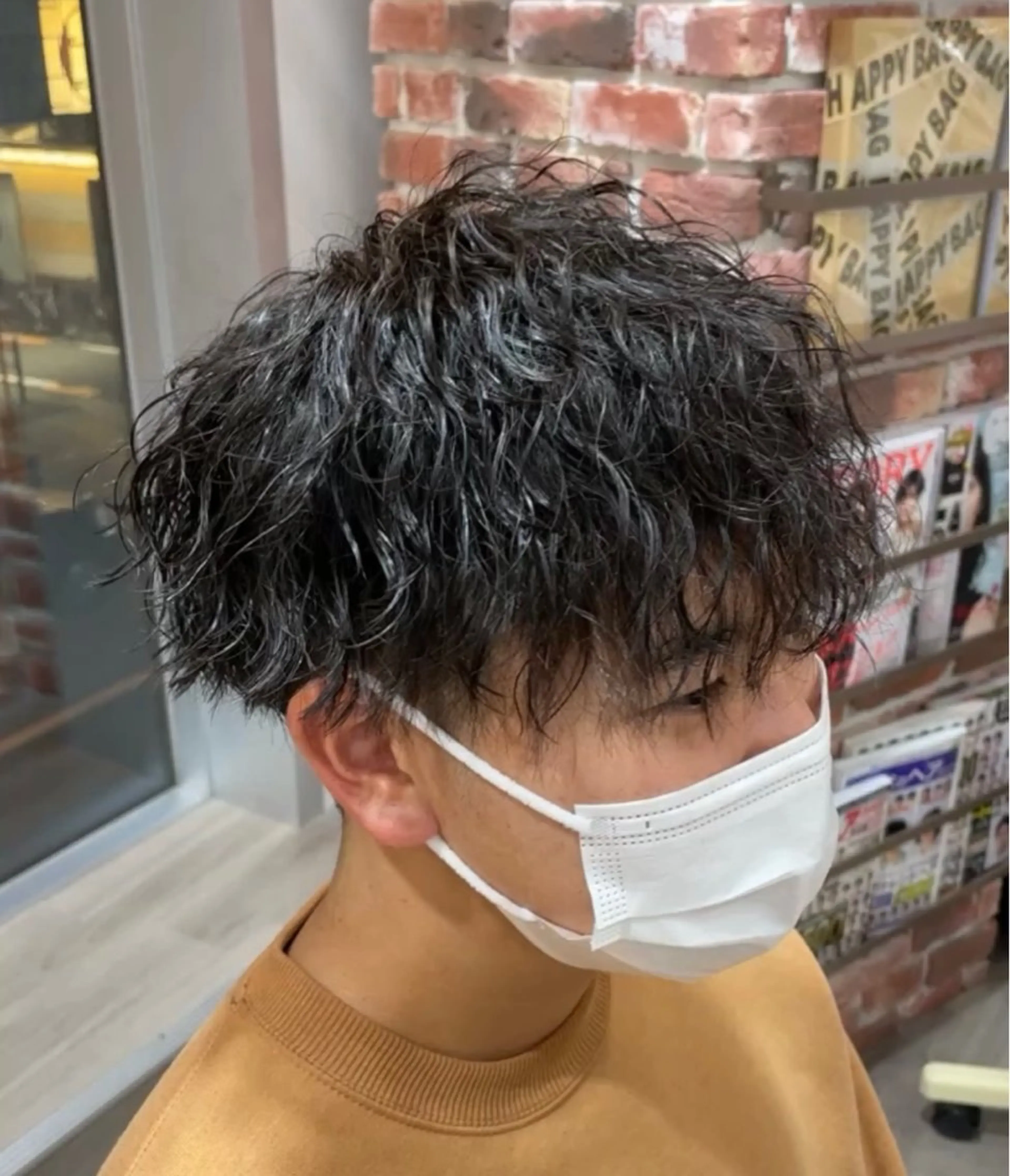 パーマ メンズ メンズパーマ カット パーマ ✨トレンド特化美容師 WILL上村　拳吾のヘアスタイル