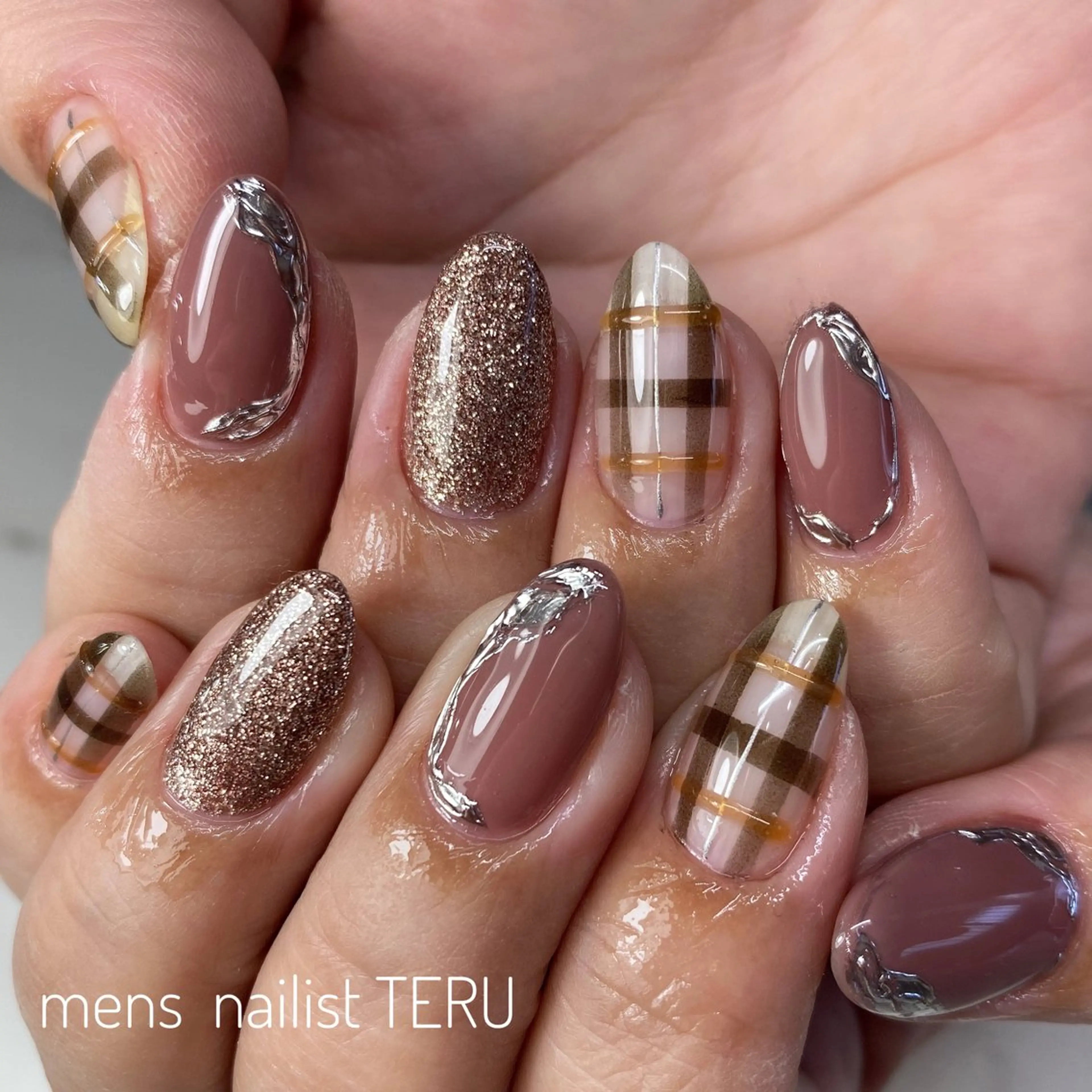 ネイル メンズネイル ハンドネイル nail salon ETERNAL所属・nailsalon ETERNALのネイルデザイン