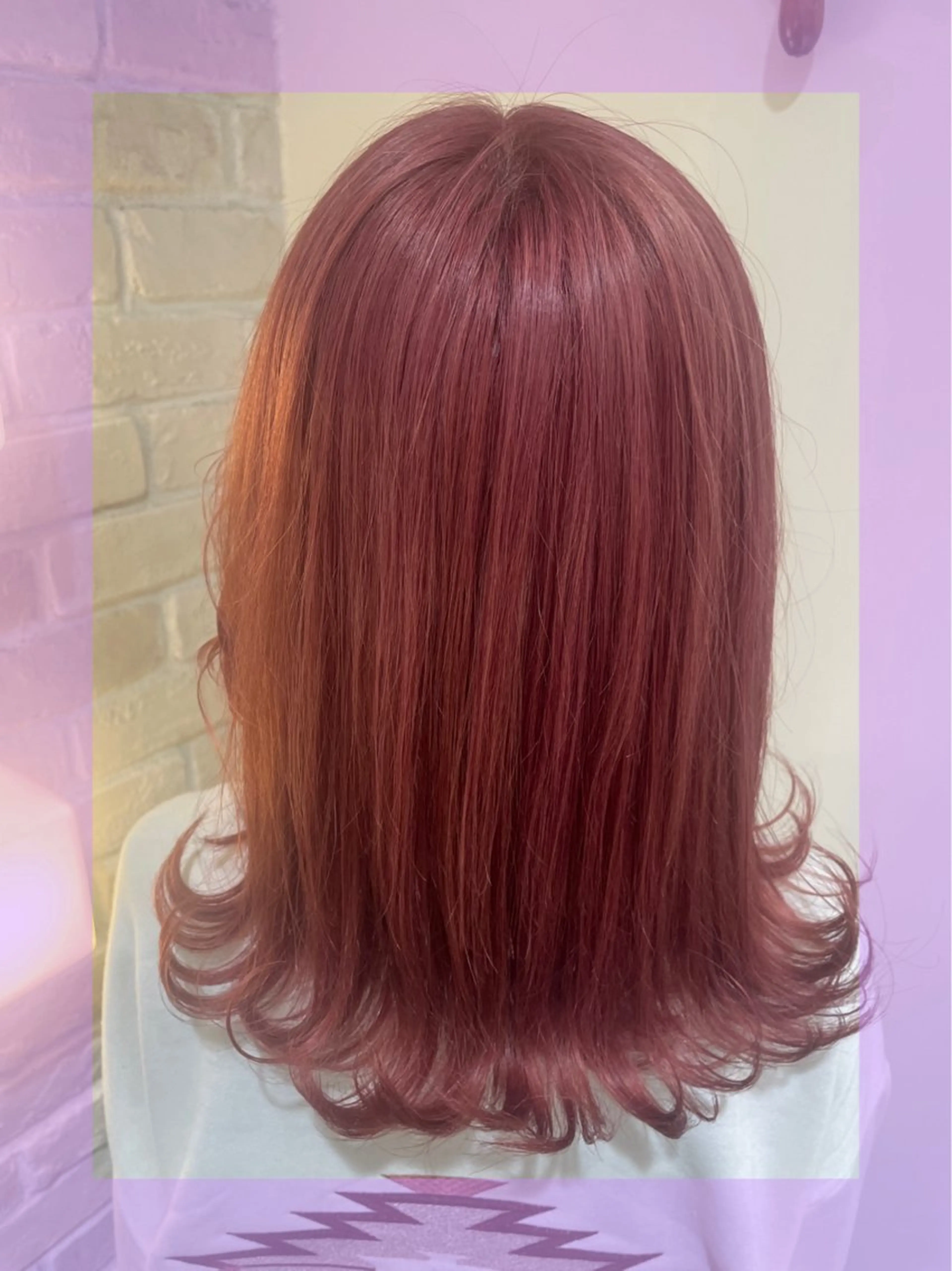 ロング カラー ヘアアレンジ ヘアカラー 🦄ブリーチ💜エク ステ💜MIU🦄のヘアスタイル