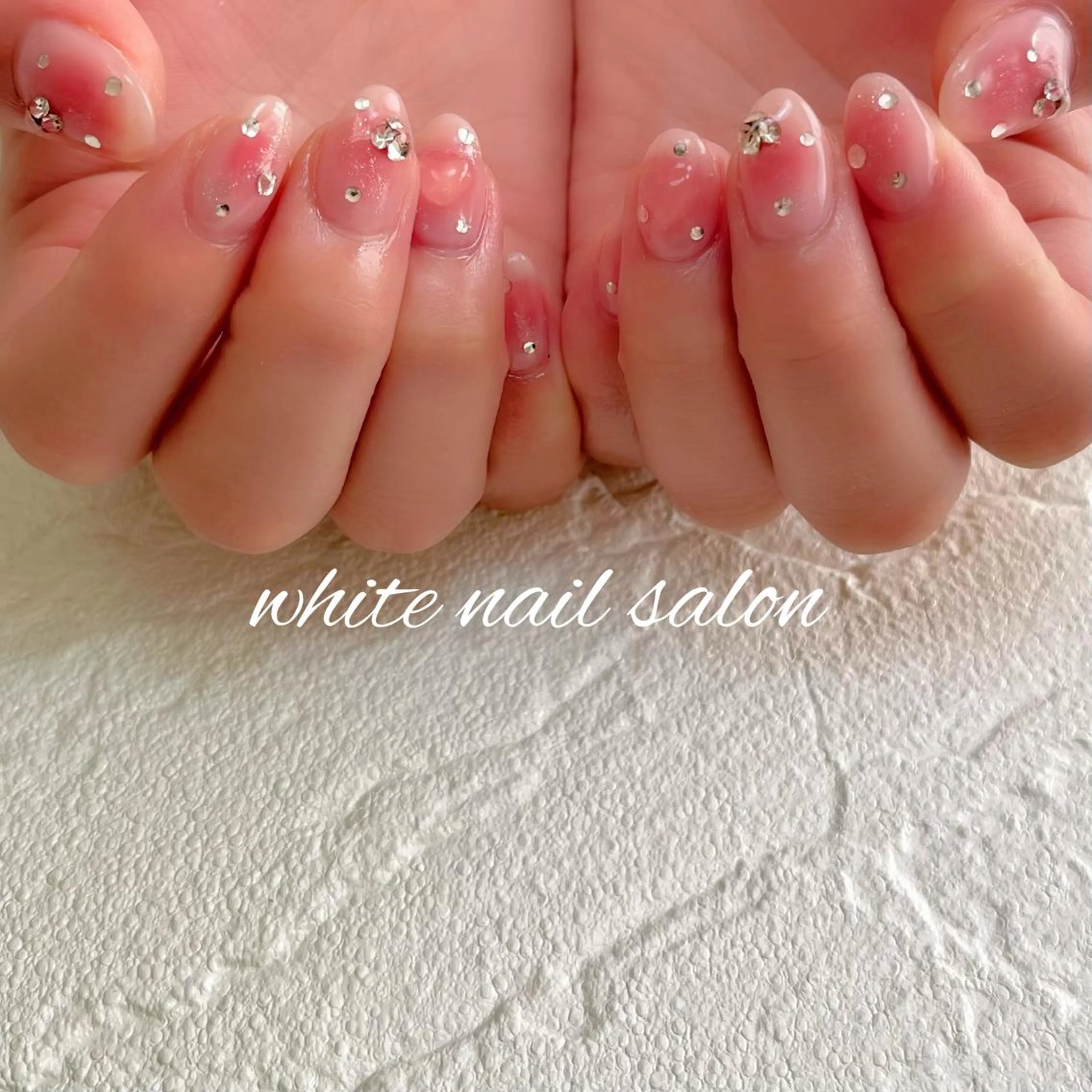 ネイル フットネイル ジェルネイル ハードジェル ラメ(グリッター) 持ち込み ハンドネイル white nail salonのネイルデザイン