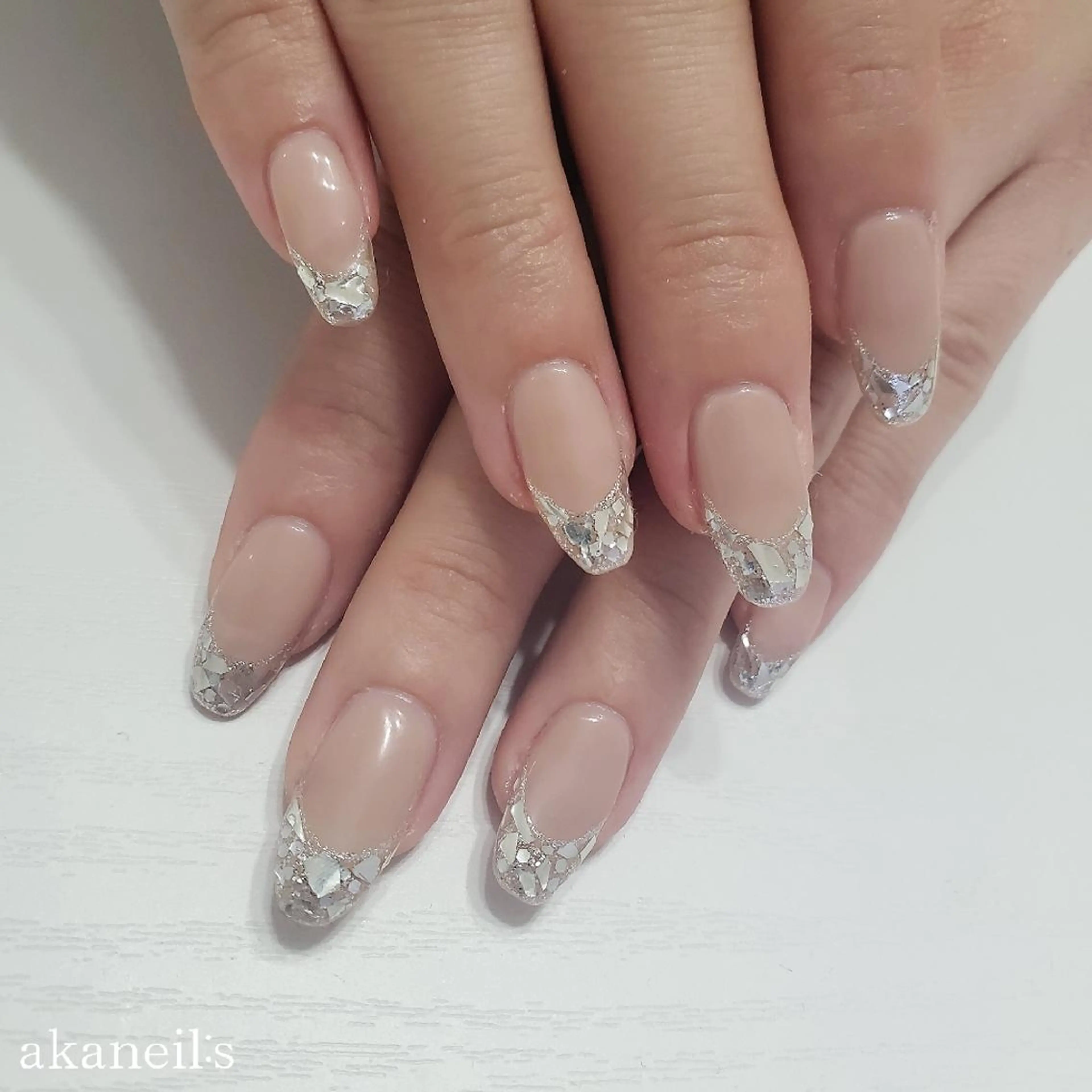 ネイル ブライダルネイル 【akaneils】 アカネのネイルデザイン