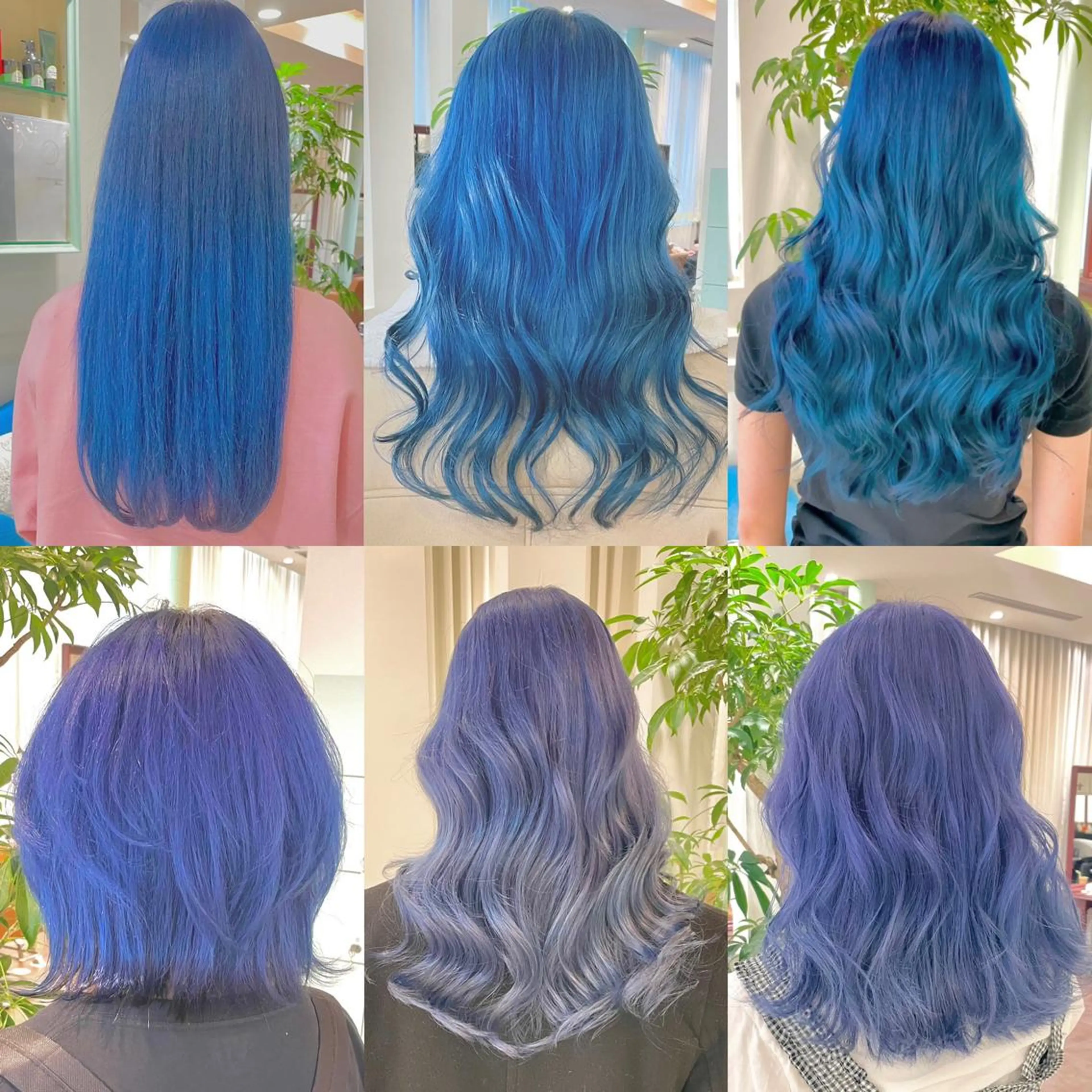 セミロング カラー ヘアアレンジ ヘアカラー トリートメント ヘアセット 🧸ハイトーン🧸 ゆっきー🧸のヘアスタイル