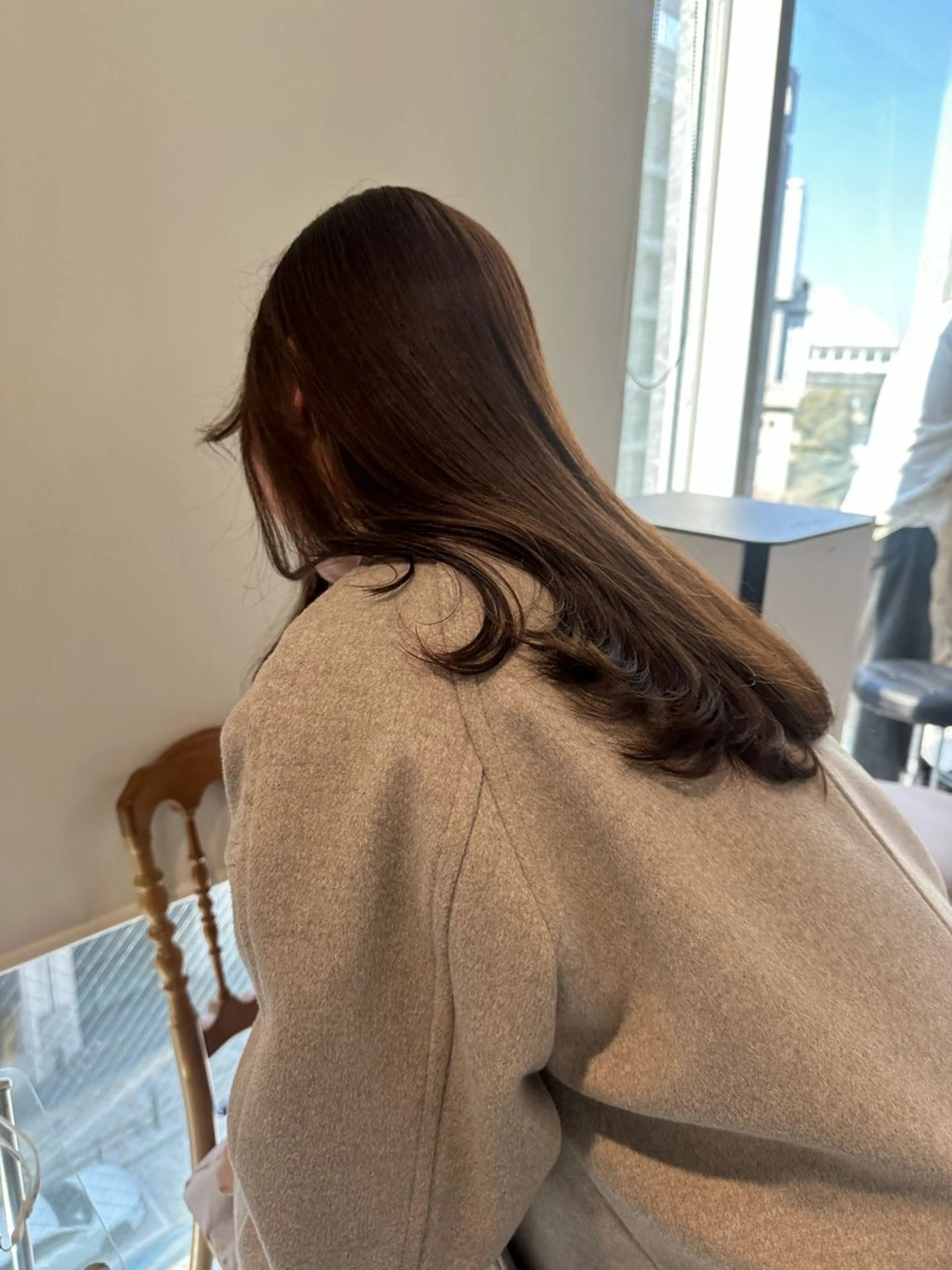 ロング カラー キッズ カット ヘアカラー トリートメント オトナヘア🌿 harukaのヘアスタイル