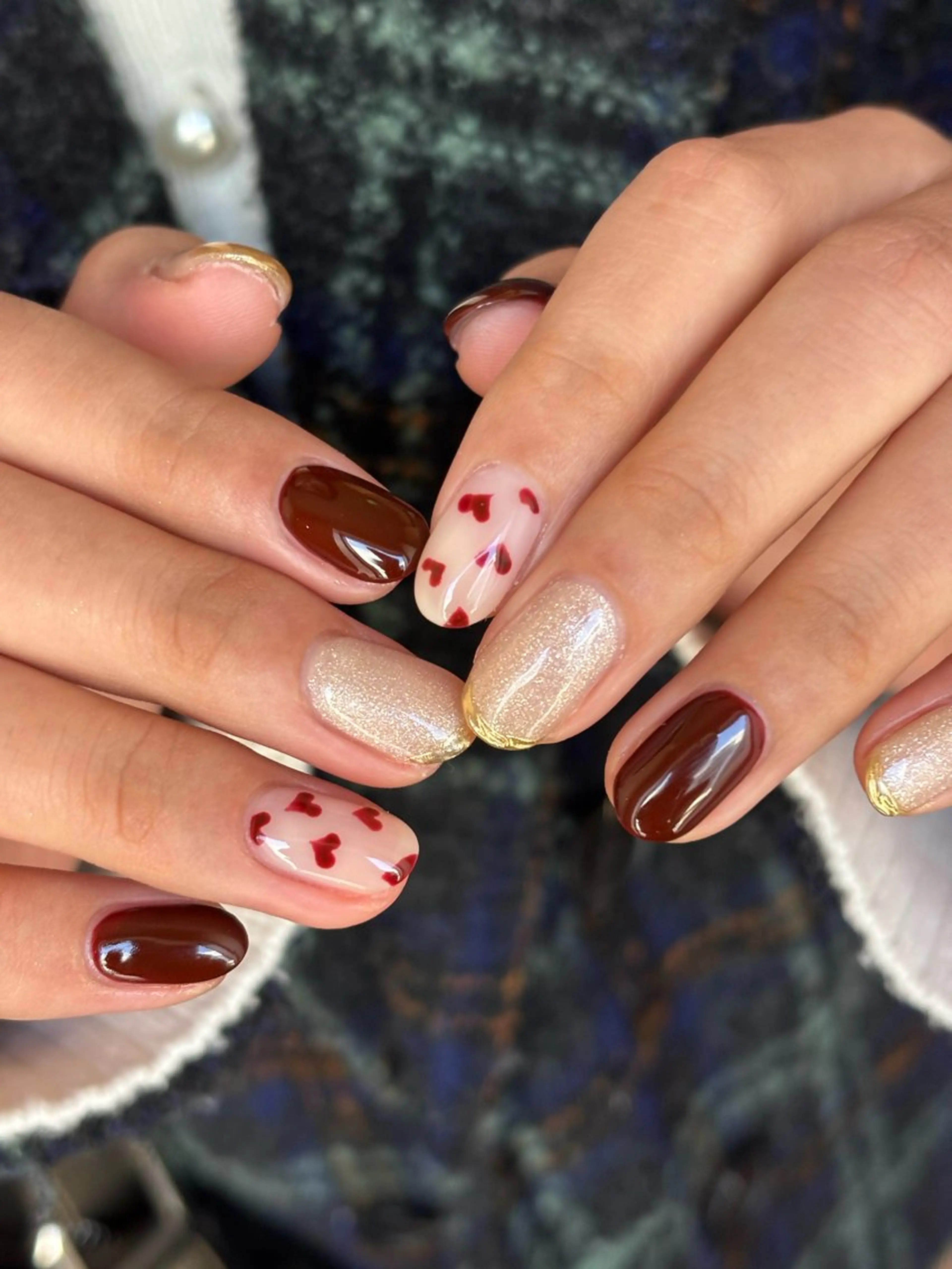 ネイル ハンドネイル scre as Etelのネイルデザイン