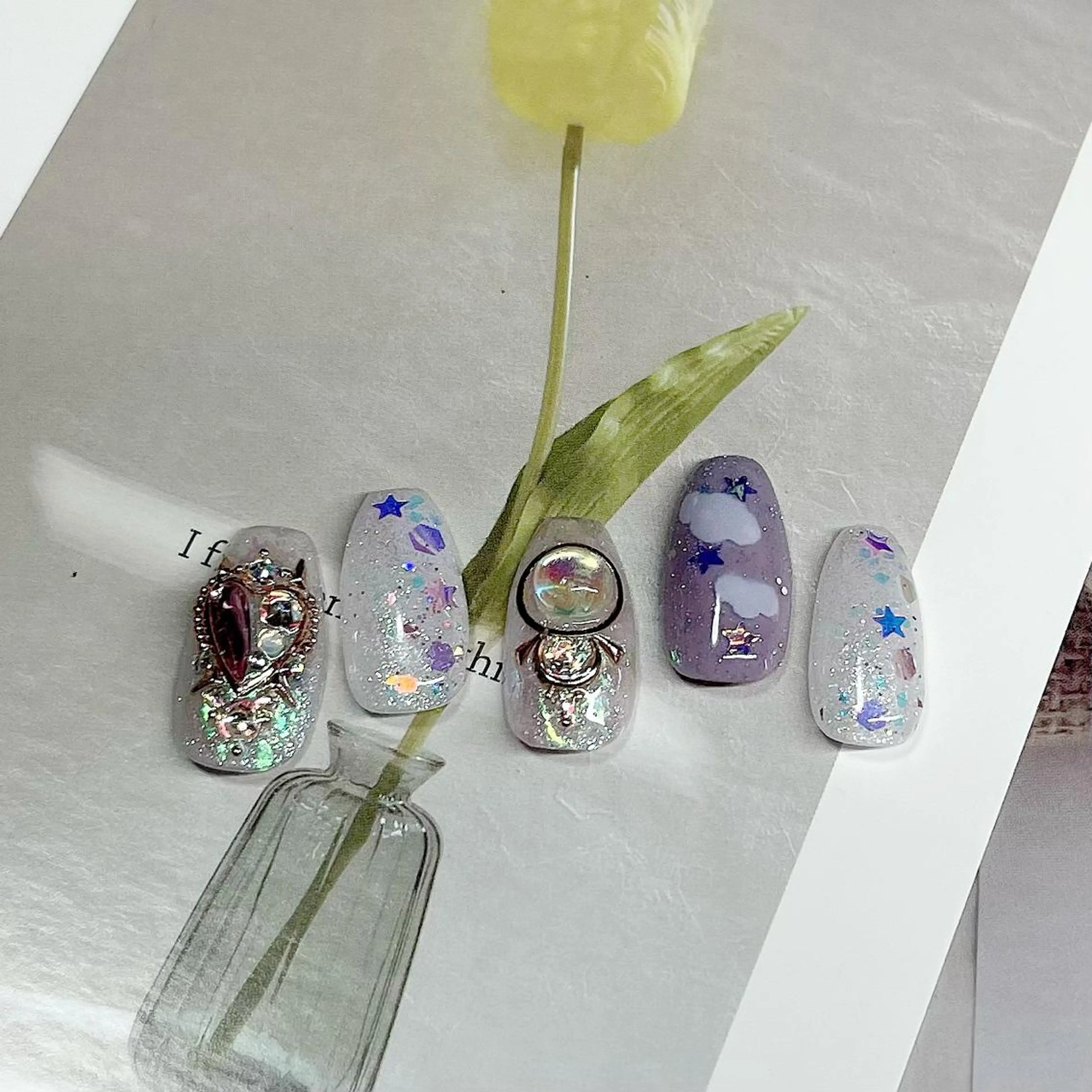 ネイル キラキラネイル ハンドネイル offNails Ogura.kのネイルデザイン