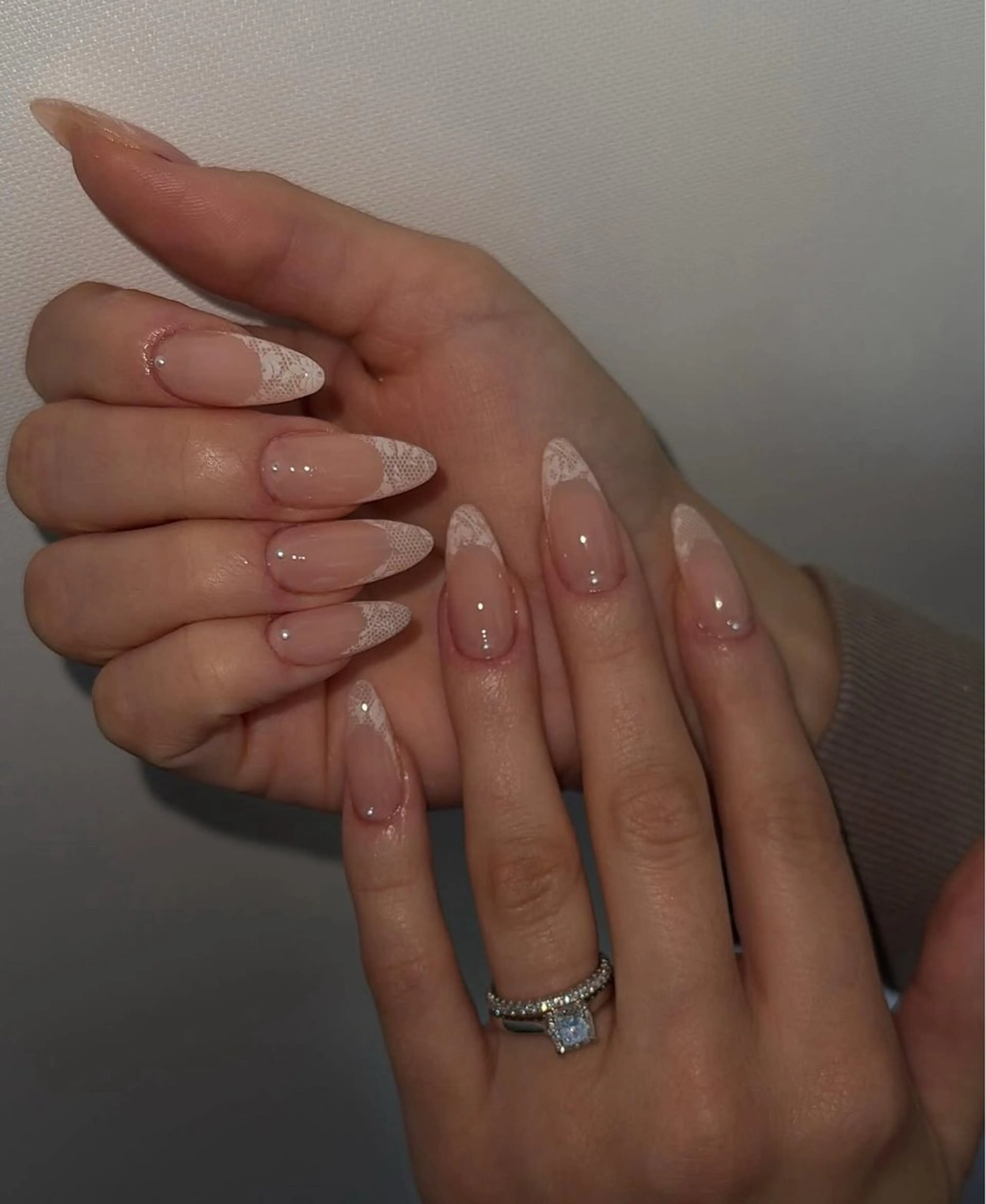 ネイル アートネイル フレンチネイル ジェルネイル キラキラネイル ニュアンスネイル ハンドネイル Ryu Nail Studio所属・Ryu Nail YukiChanのネイルデザイン