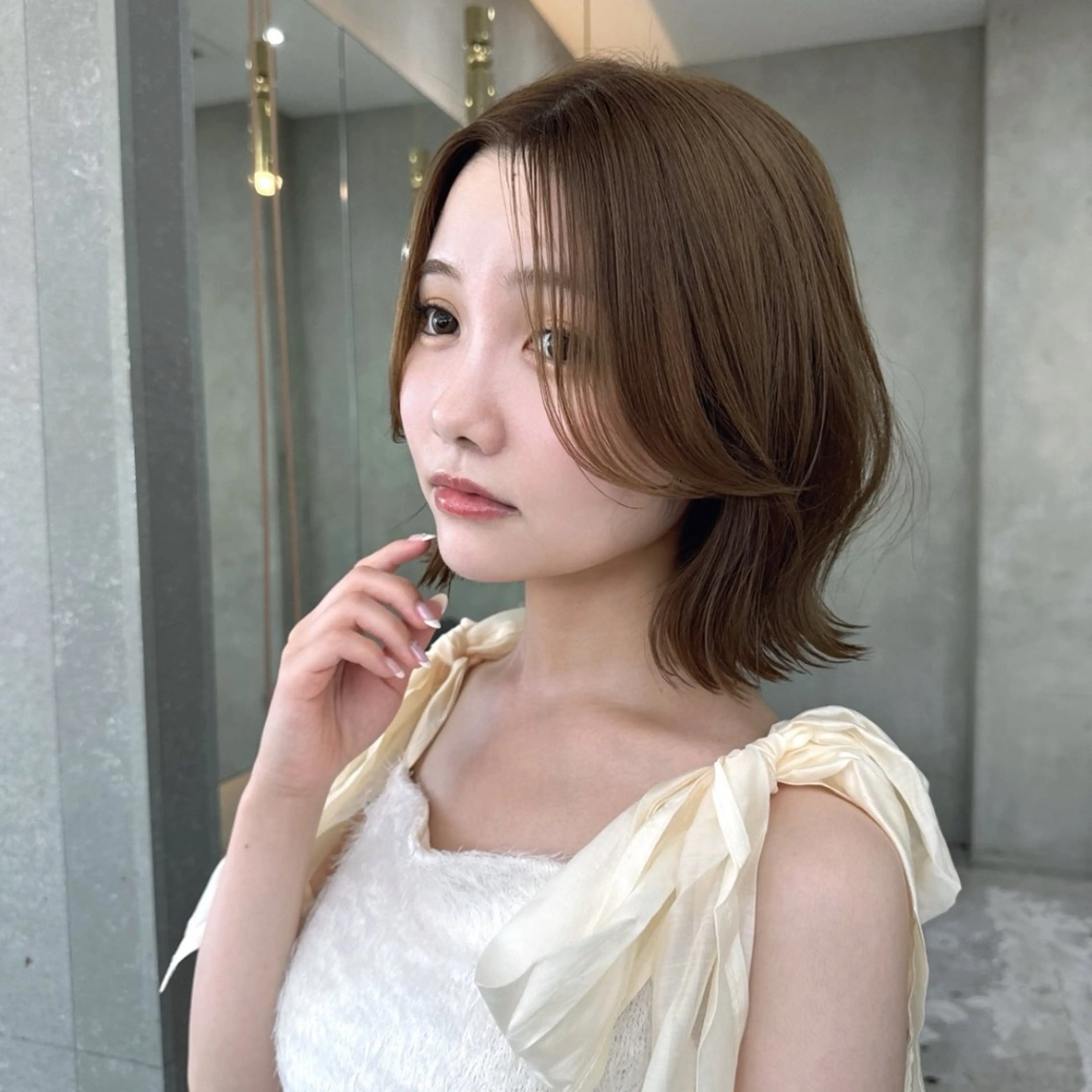 ミディアム ボブ艶髪💗 Misoraのヘアスタイル