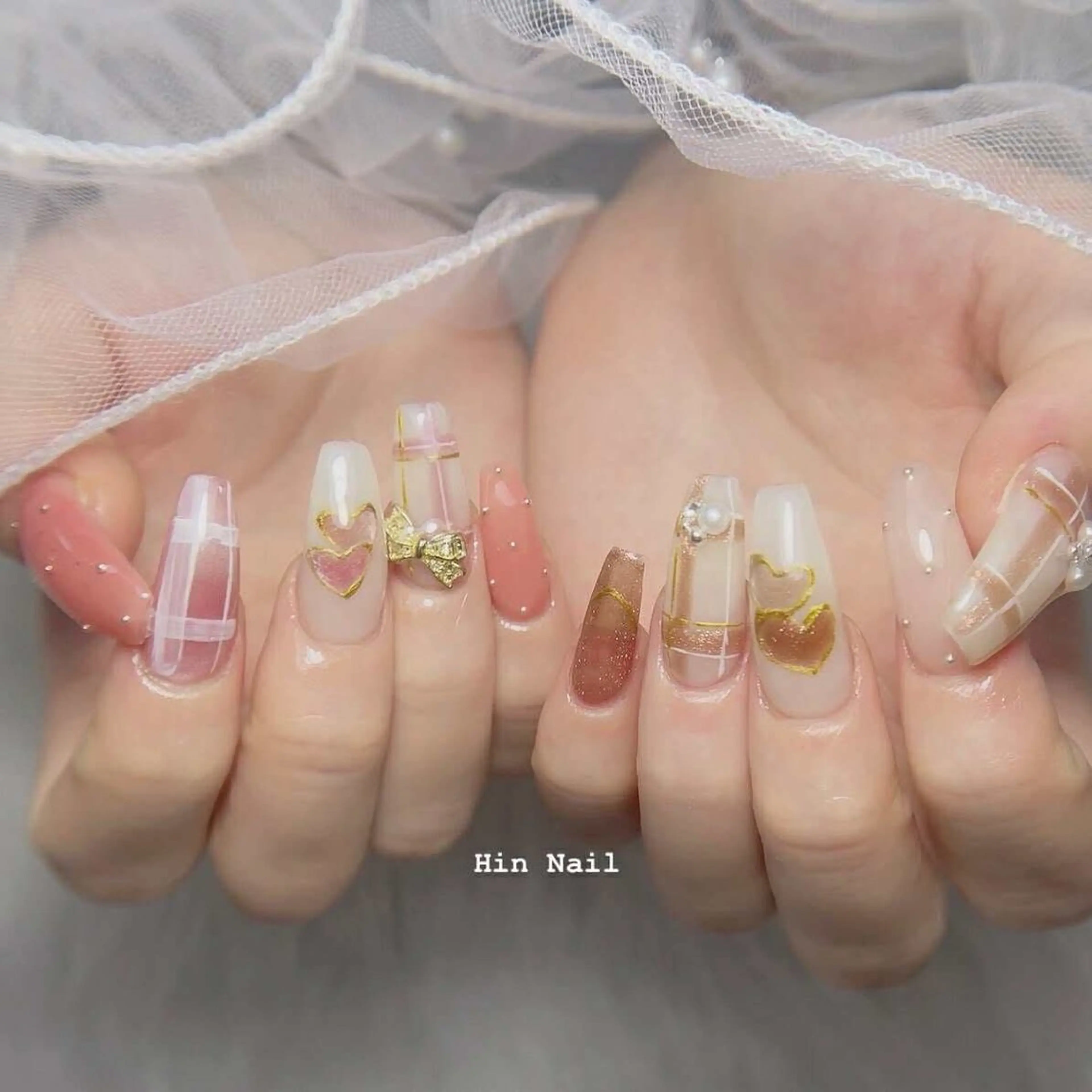 ネイル ハンドネイル RinO Nail Salon所属・Hin Rin 日本橋店のネイルデザイン