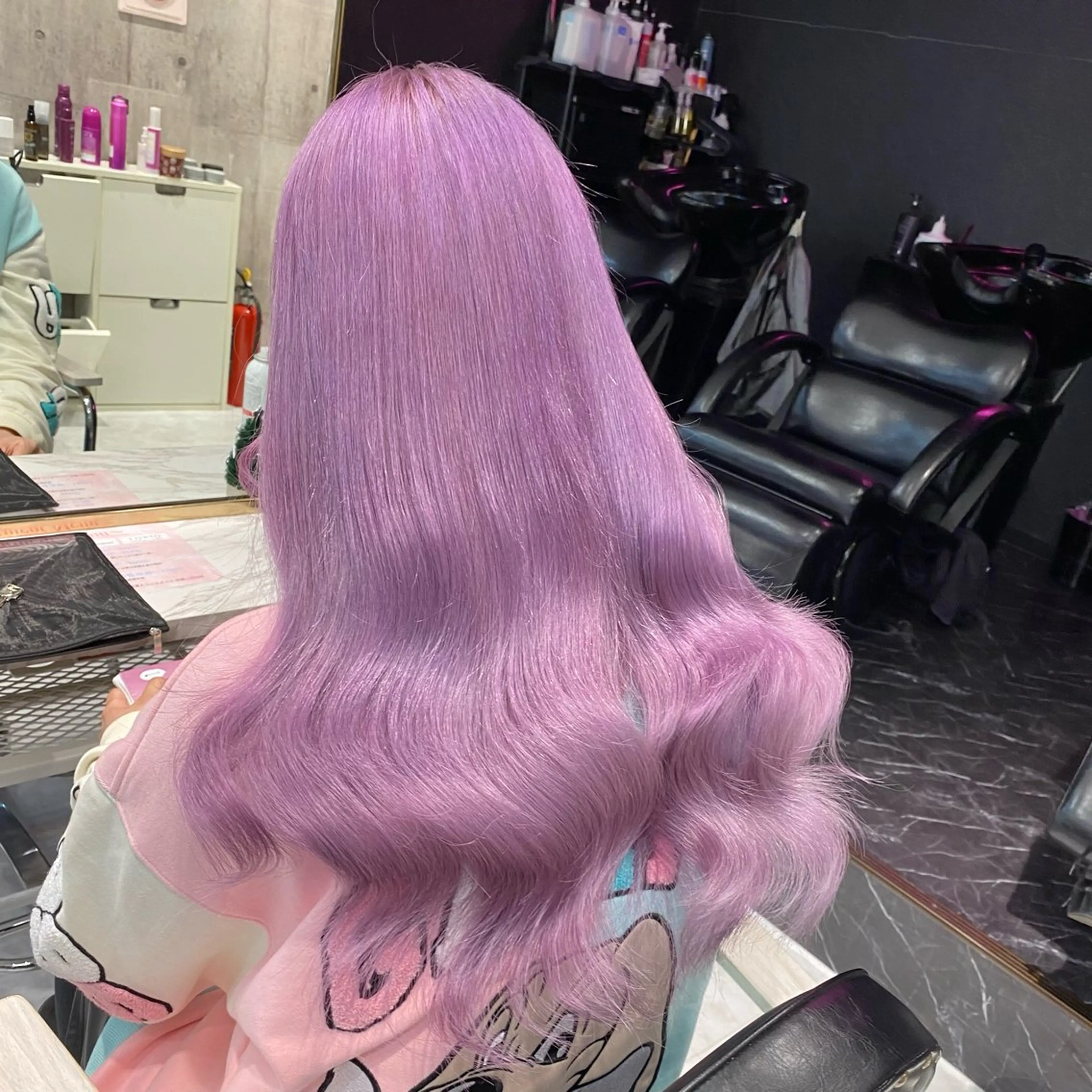 ロング カラー ヘアアレンジ メンズ ヘアカラー トリートメント SALOWIN所属・色落ちまでかわいい MASATOのヘアスタイル
