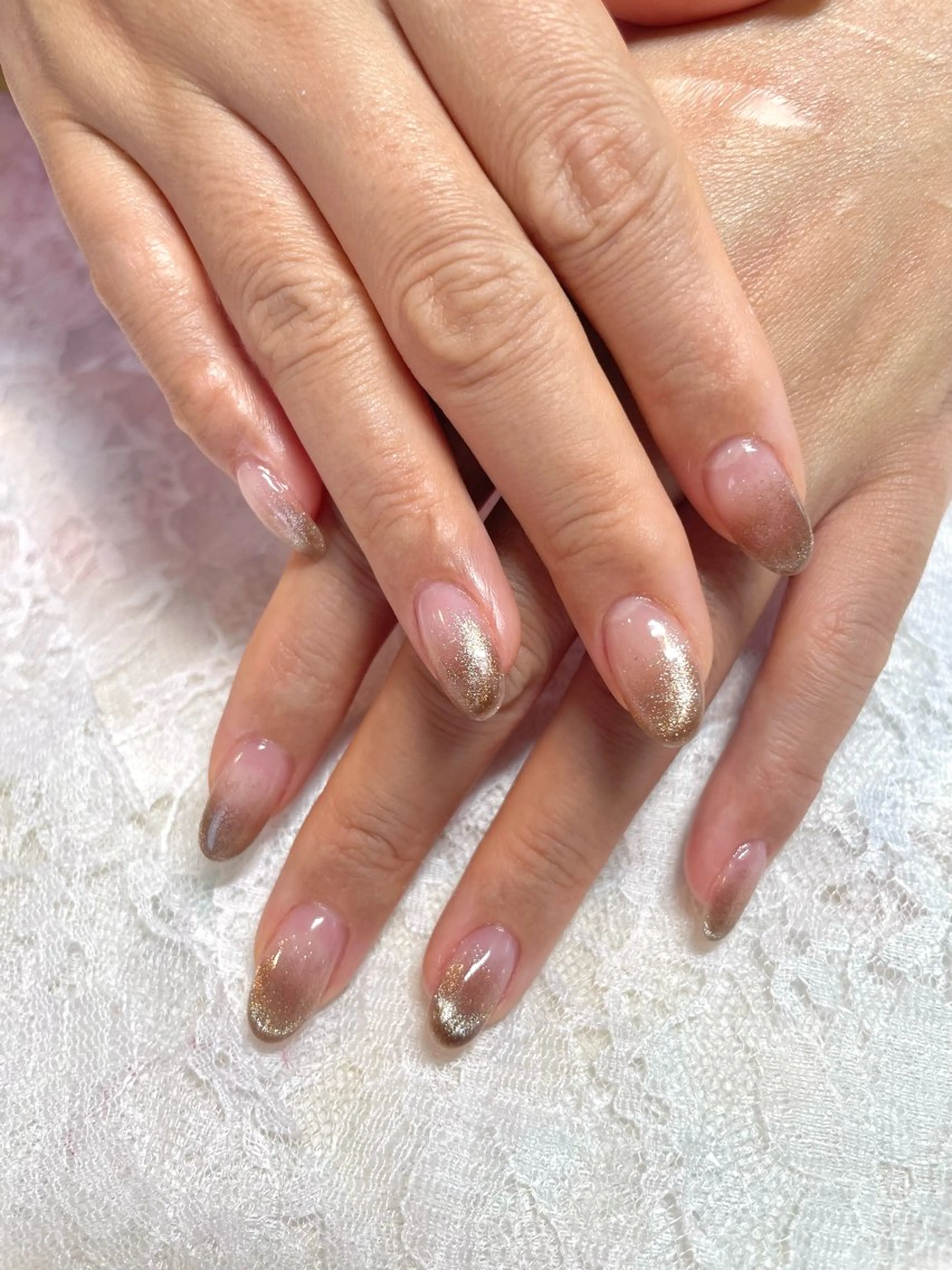 ネイル ジェルネイル マグネットネイル ハンドネイル Nail ヌシん家 AKANEのネイルデザイン
