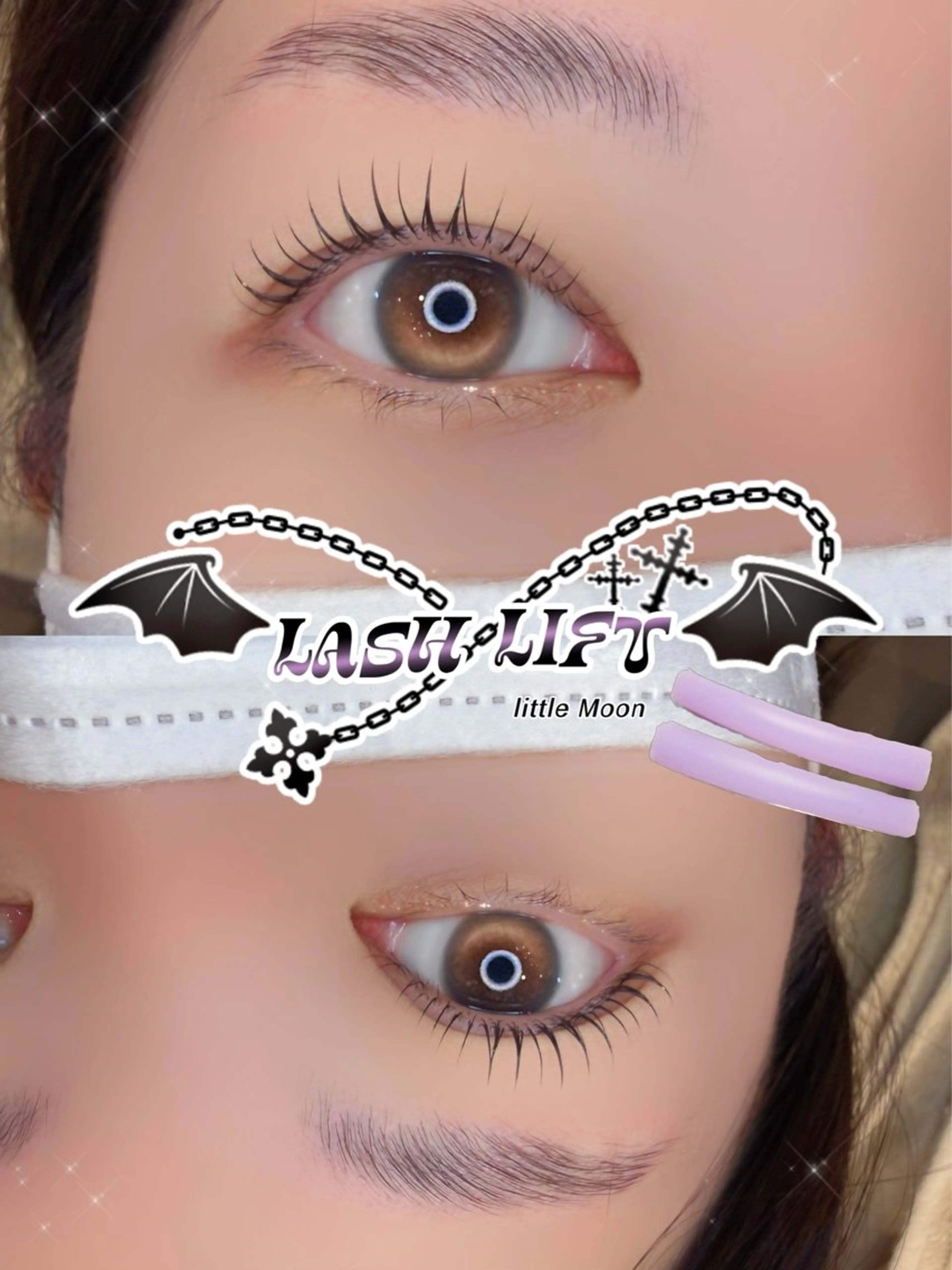 マツエク・マツパ マツパ Iwasaki Nene☾店長のマツエク・マツパデザイン