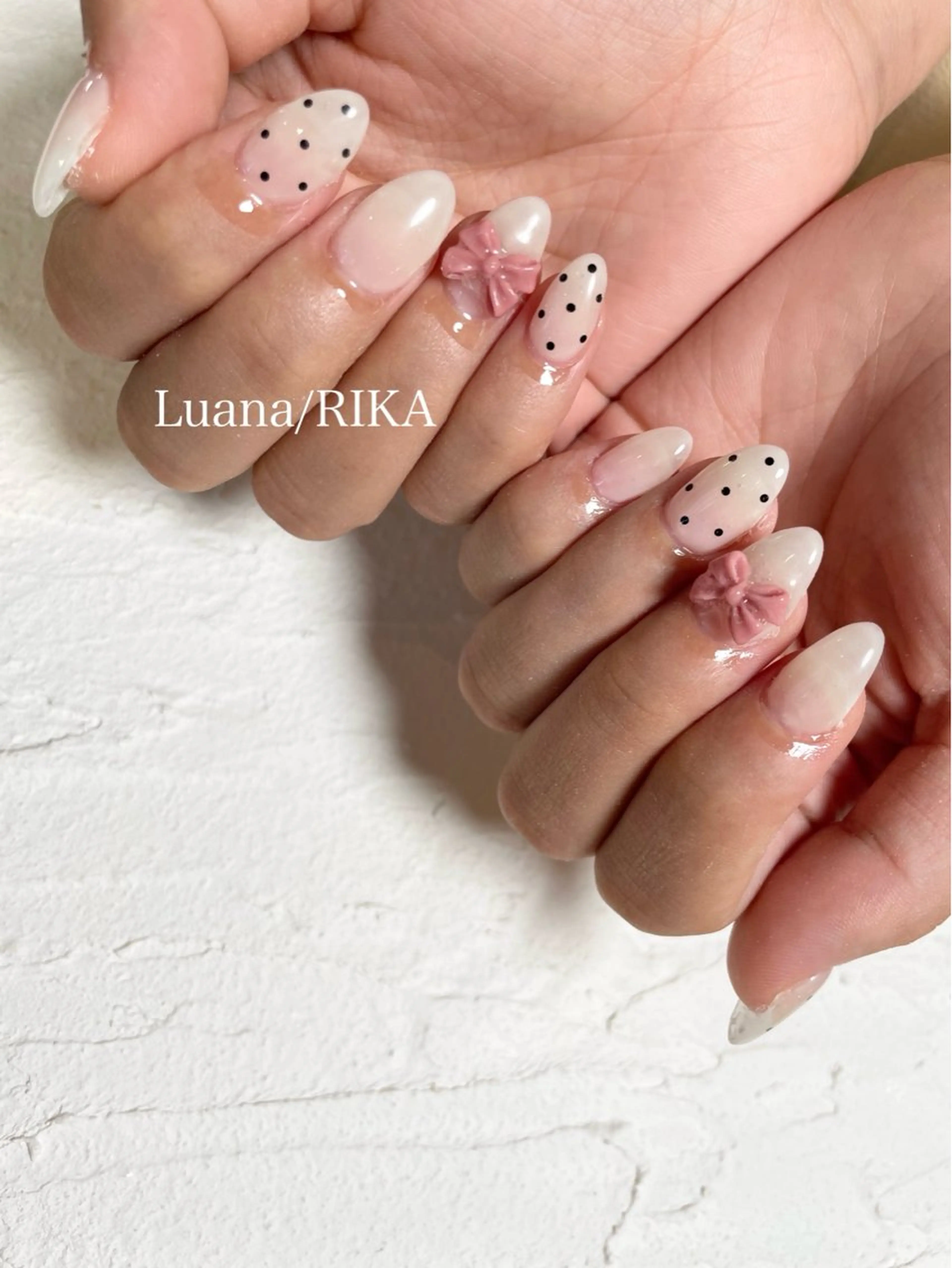 ネイル ワンホンネイル ハンドネイル Nail Salon Luana Rikaのネイルデザイン