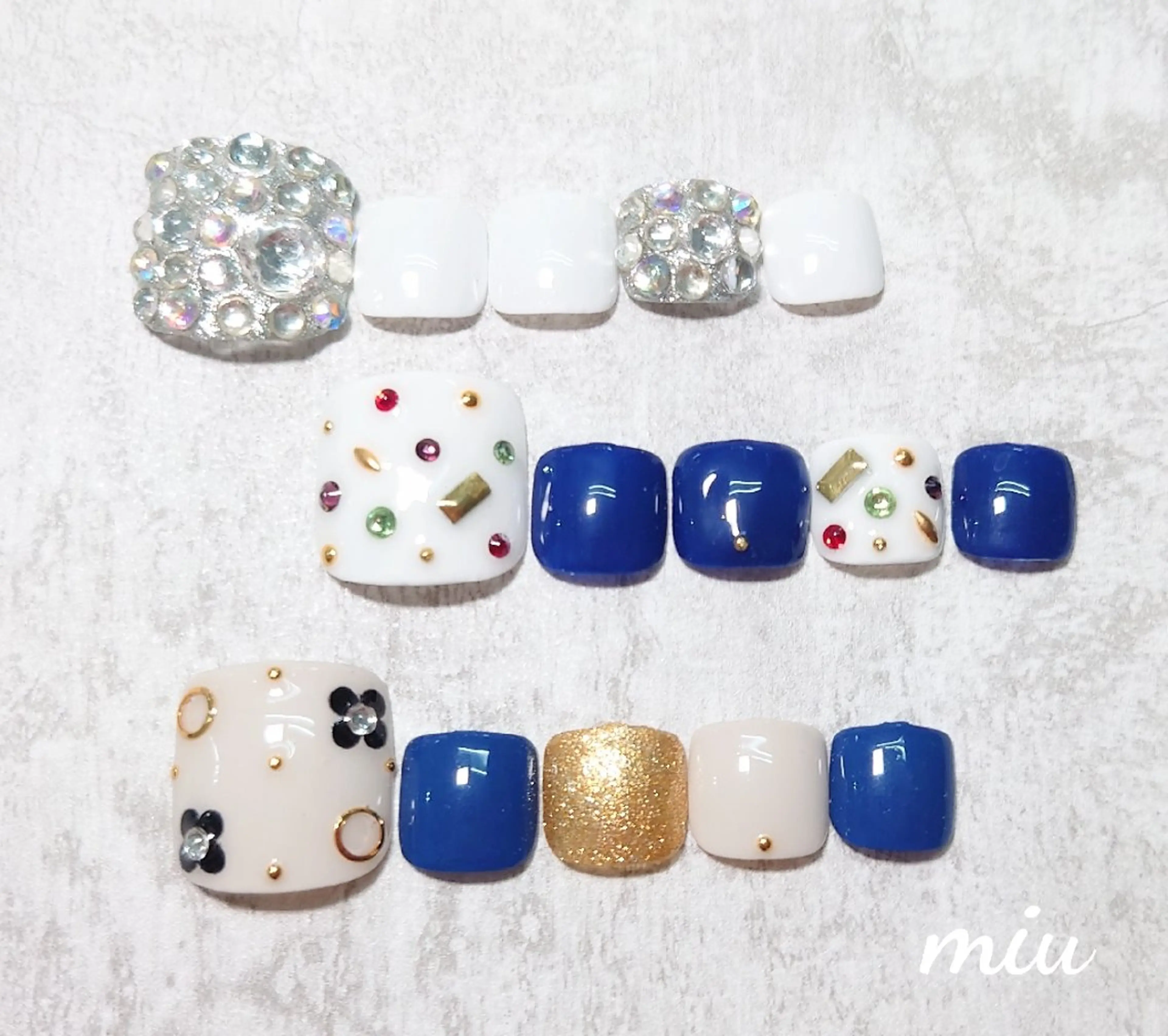 ネイル フットネイル miu nail亀戸 Momokaのネイルデザイン