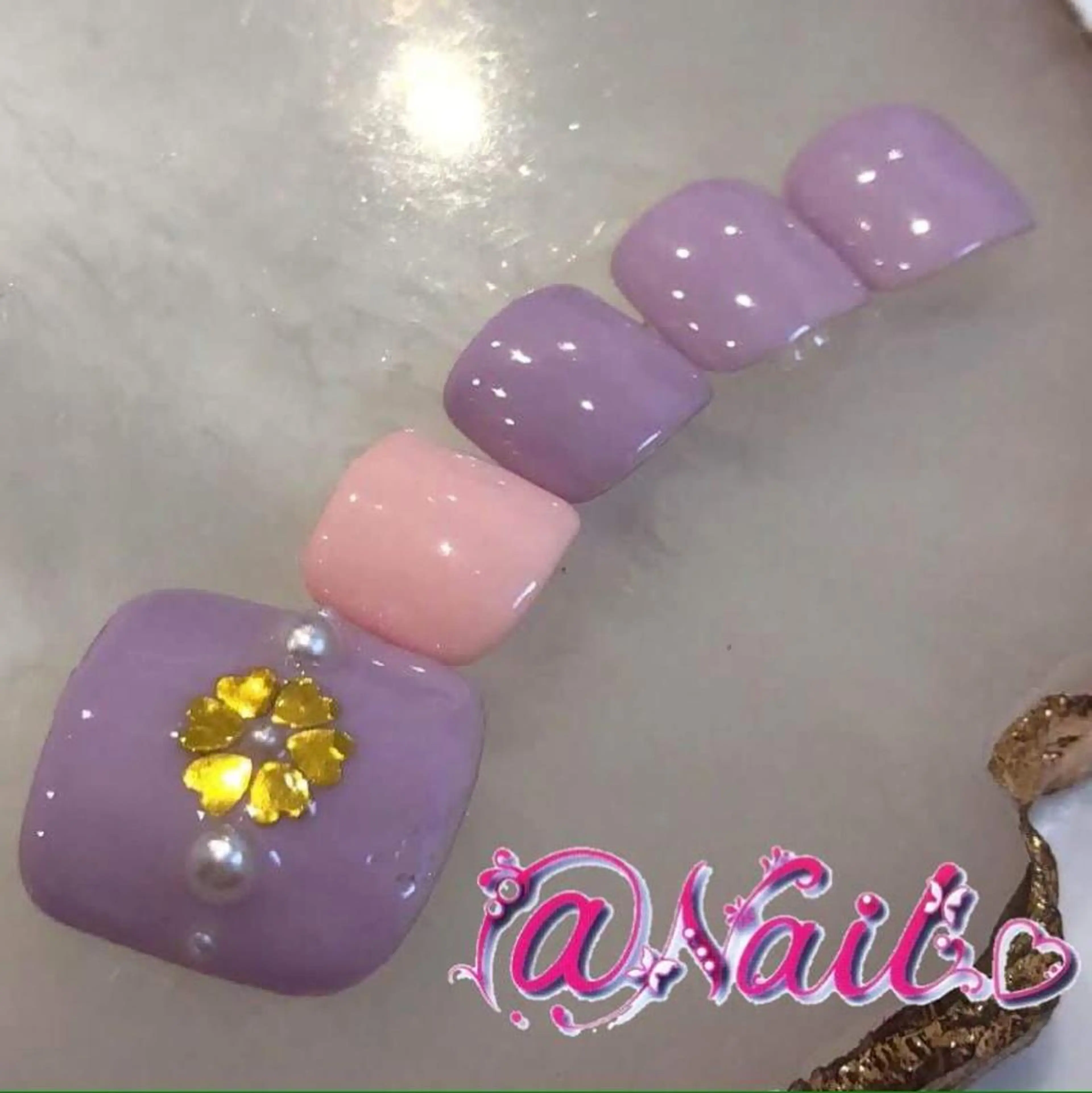 ネイル ネイルチップ 小尾 栞のネイルデザイン