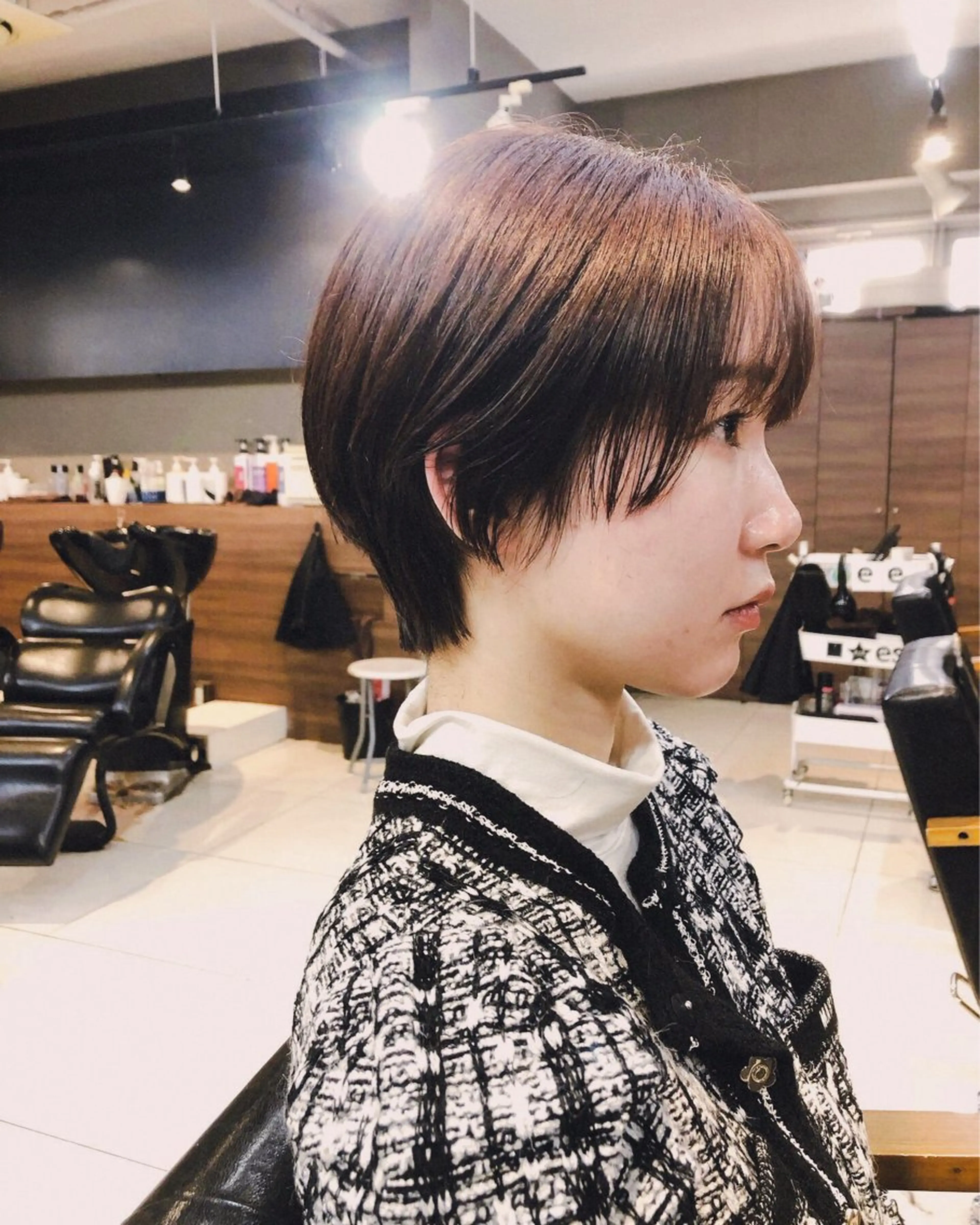ショート カラー ヘアアレンジ ショートヘア カット ヘアカラー トリートメント メンズ特化✂️栗原 侑也のヘアスタイル