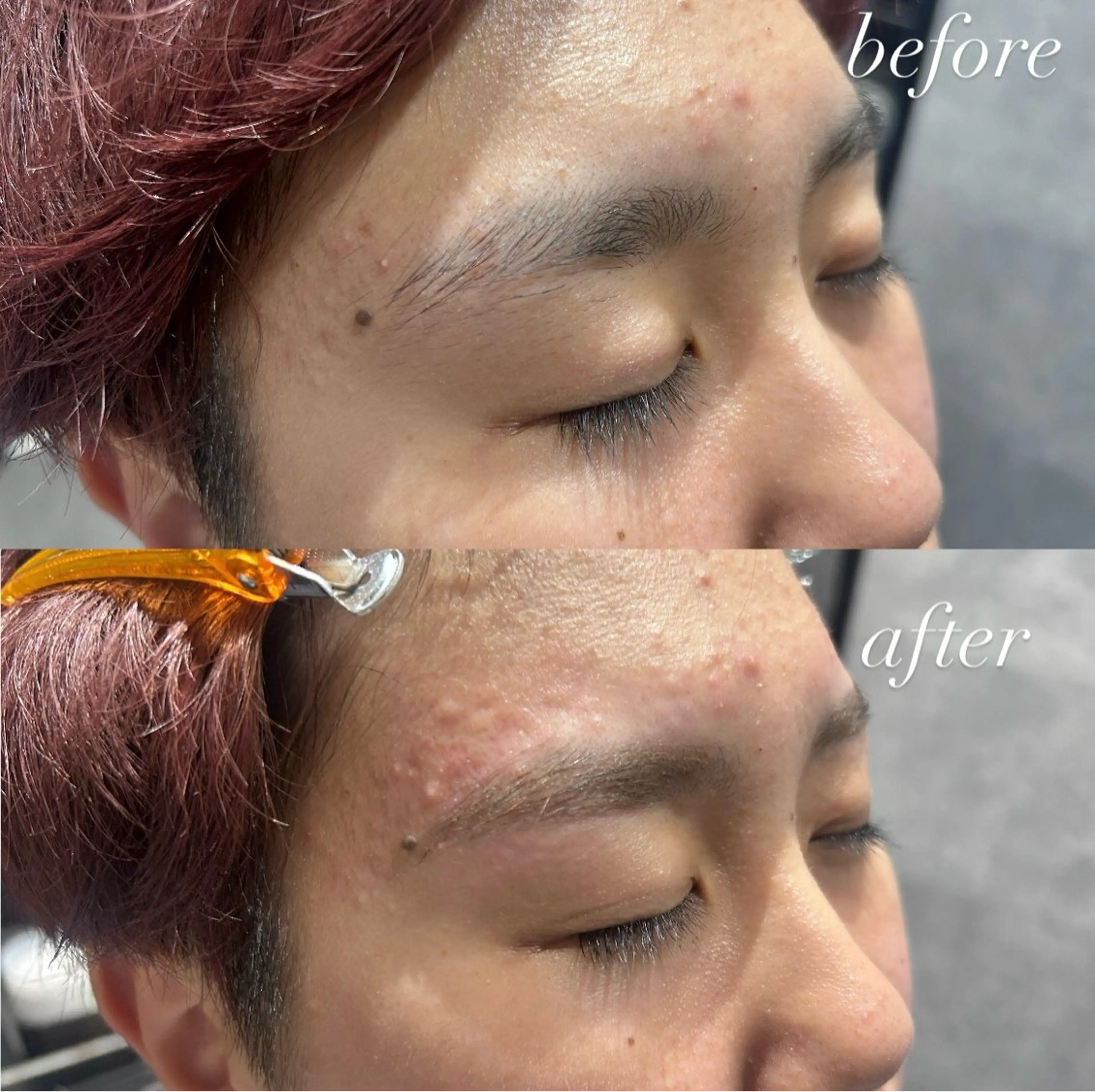 アイブロウ 眉毛ワックス、パーマ 眉だけで垢抜けの眉毛・アイブロウイメージ