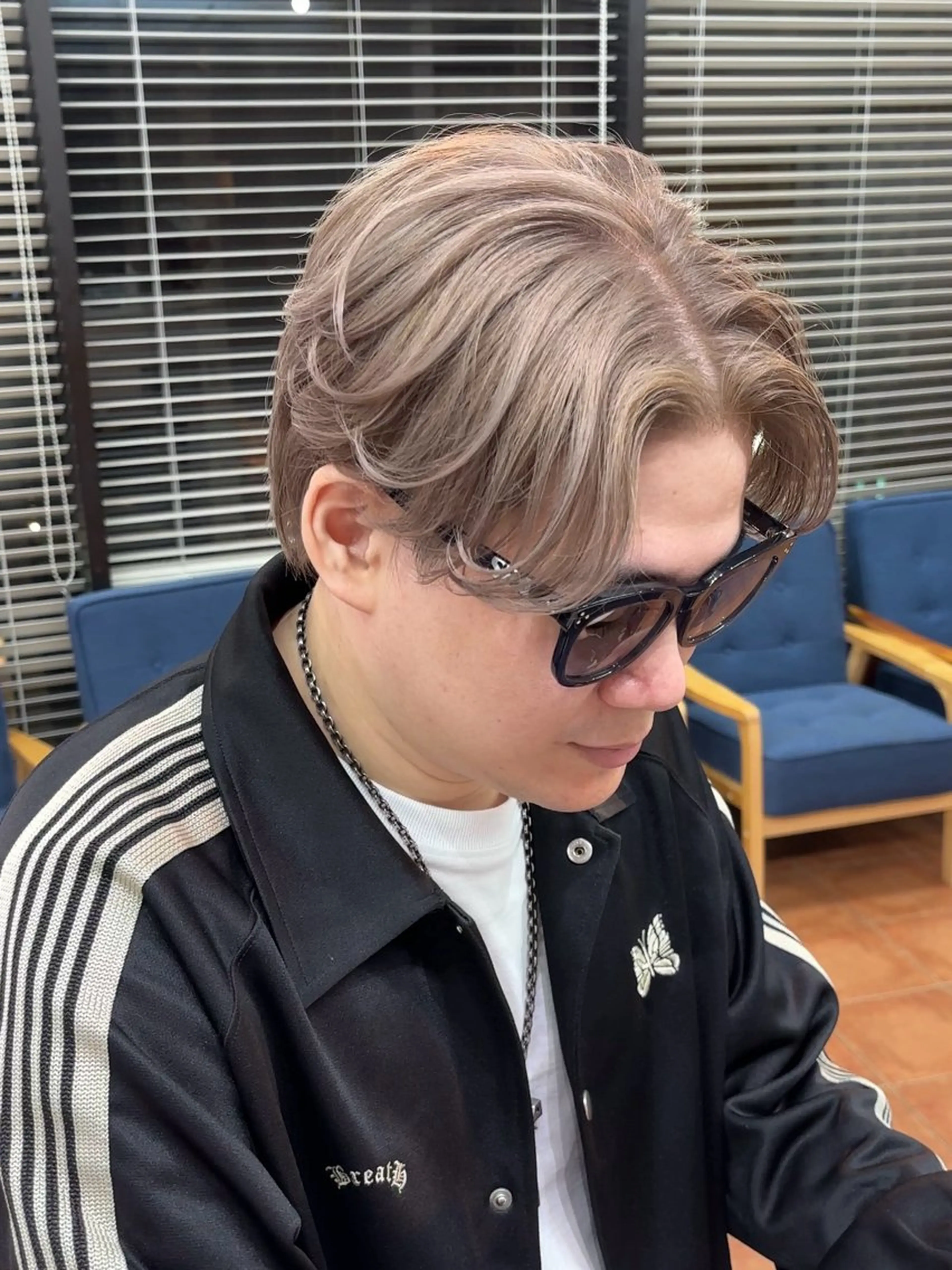 カラー メンズ ヘアカラー メンズカット ‪‪/メッシュのヘアスタイル