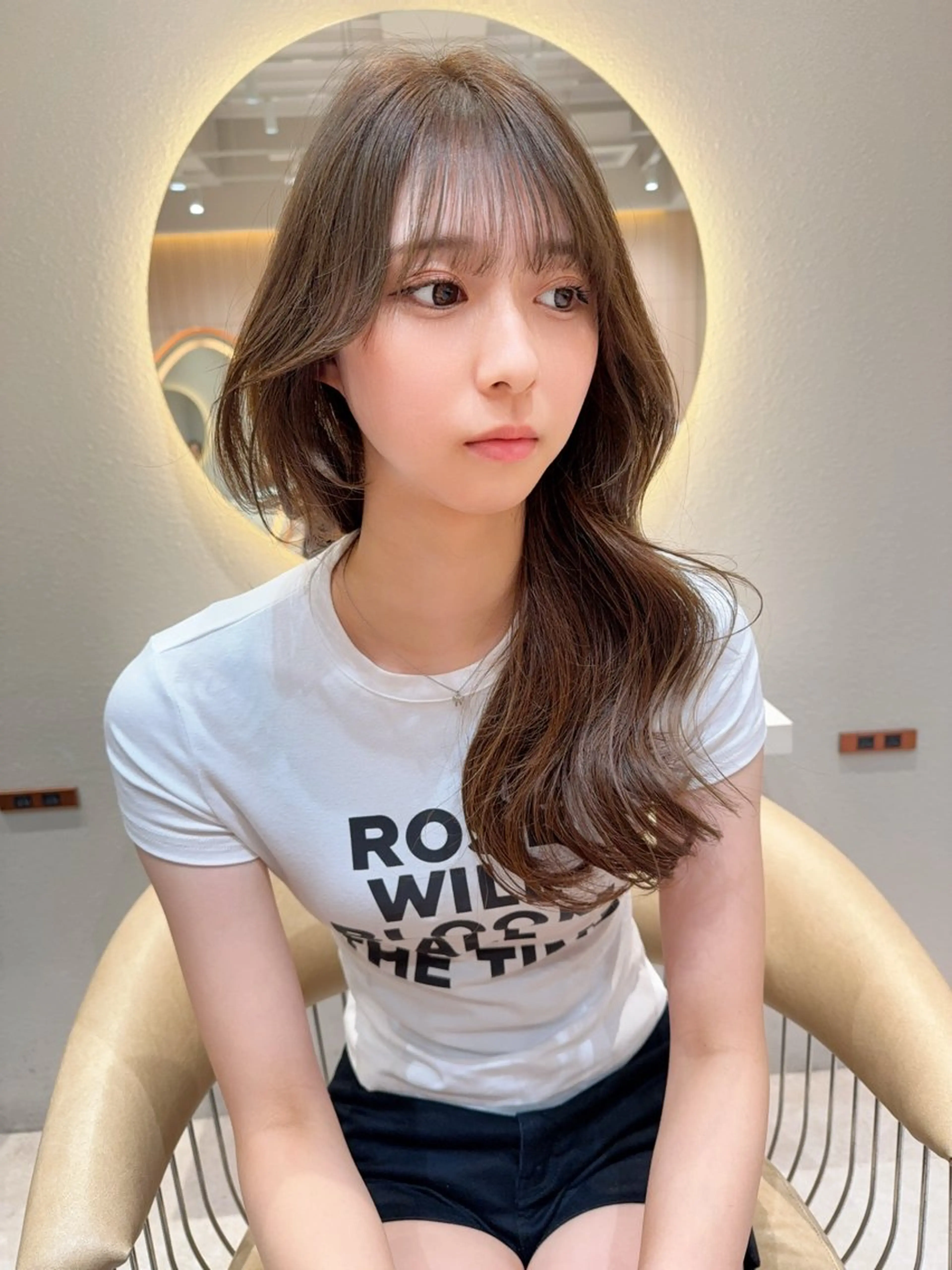 ロング カラー カット ヘアカラー トリートメント レイヤー✨縮毛矯正 川村利幸のヘアスタイル