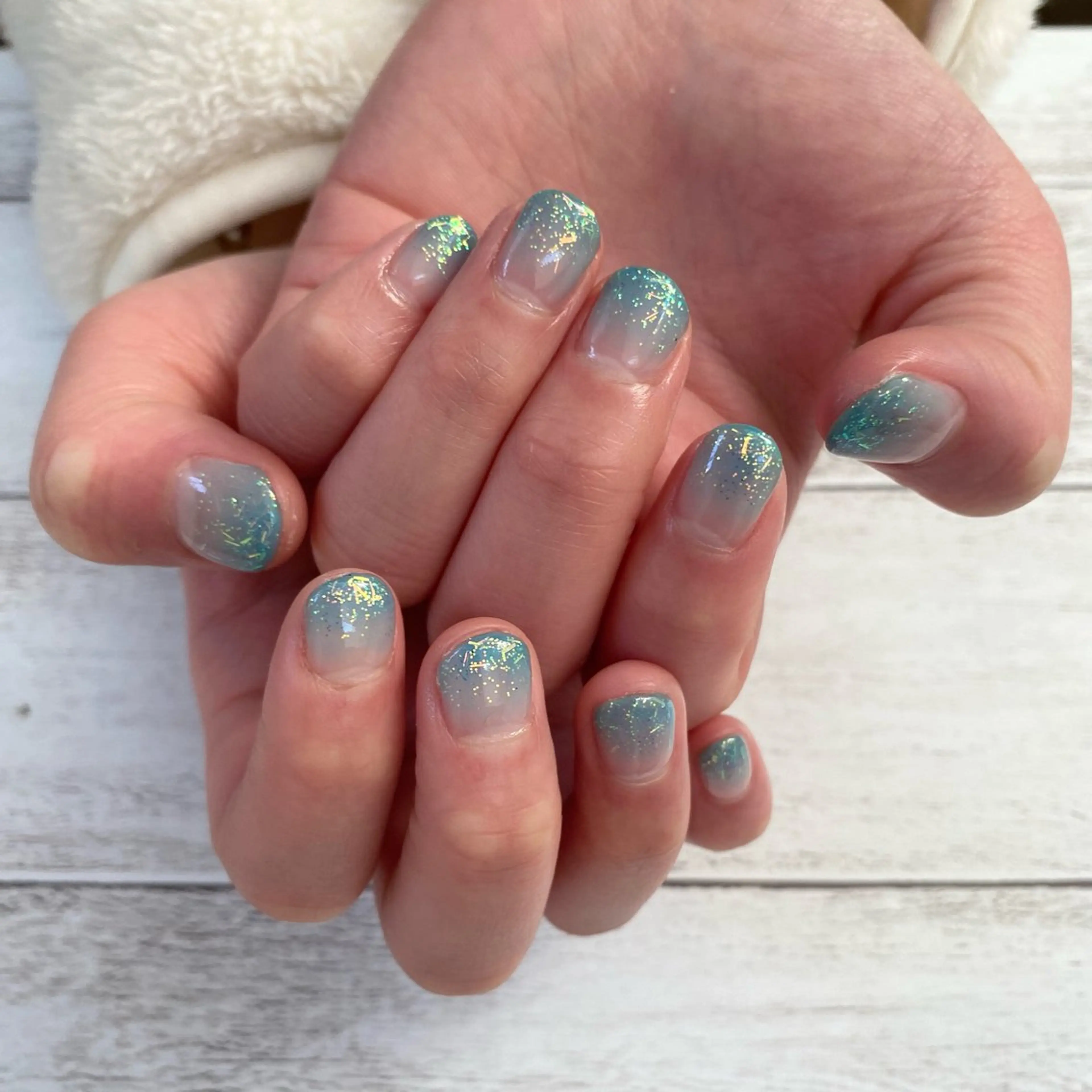 ネイル ラメ(グリッター) ハンドネイル nail salon muuのネイルデザイン
