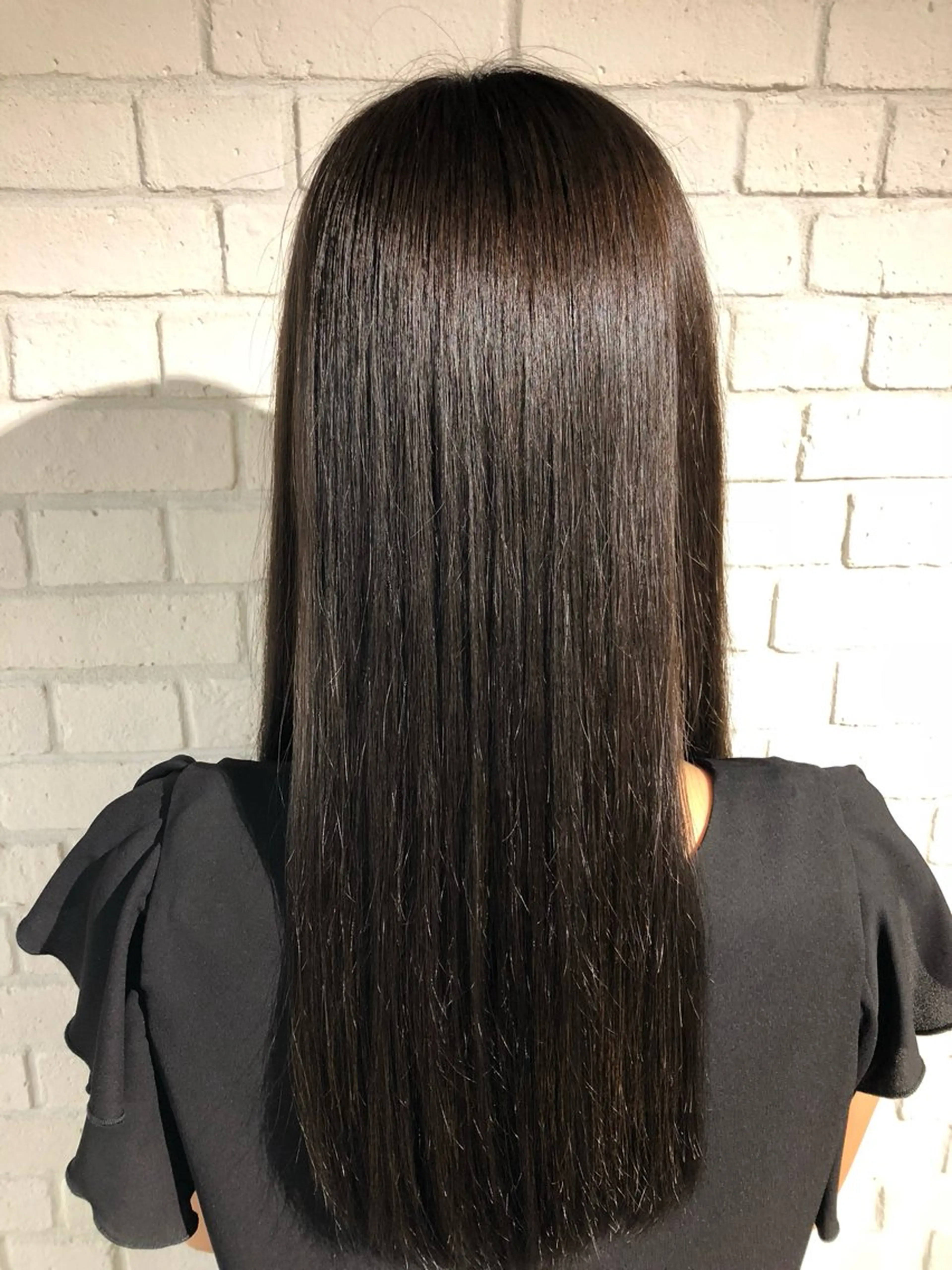 ロング カラー カット 縮毛矯正 トリートメント エリア唯一🌈ᵕ̈* 派手髪モリヤ🌺のヘアスタイル