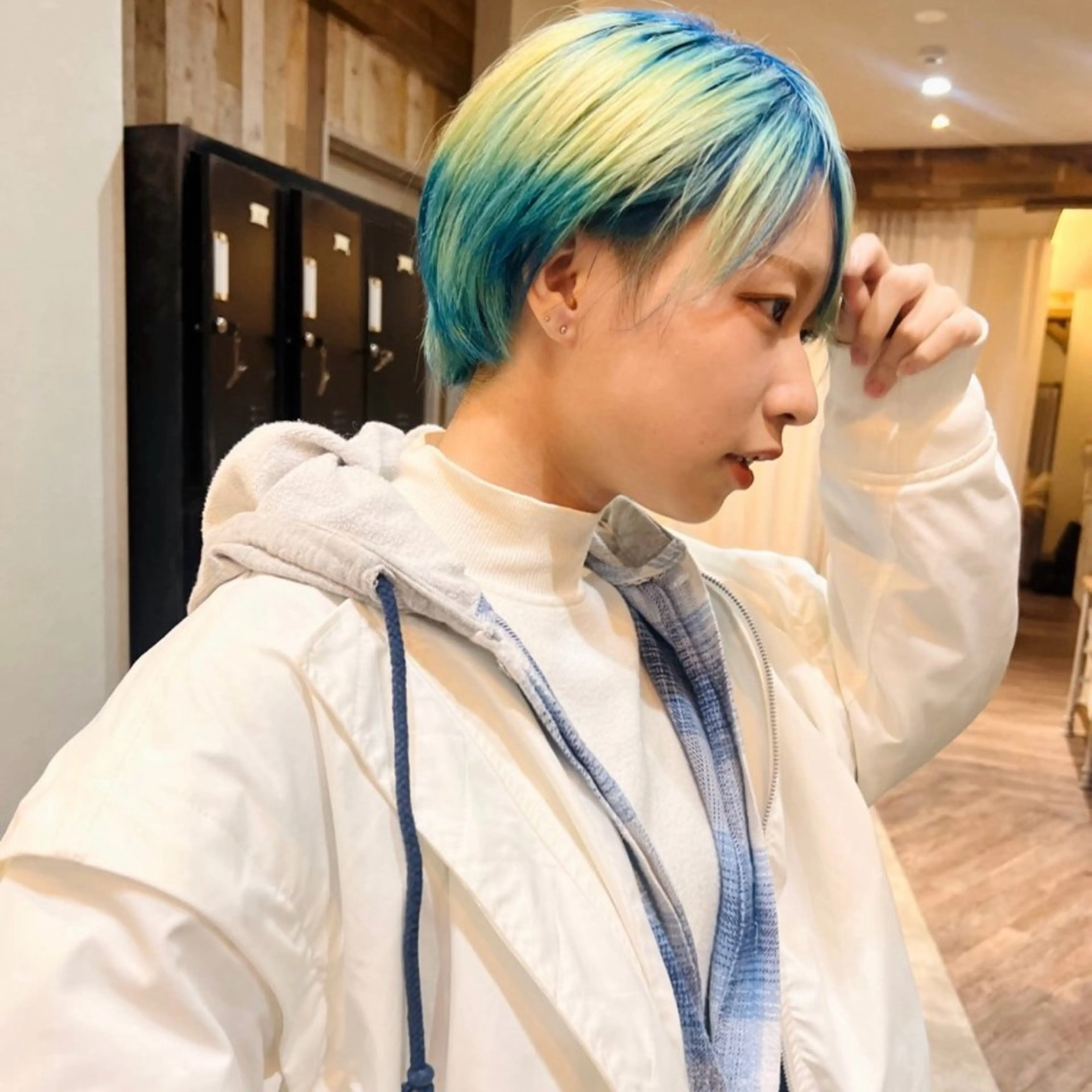 ショート カラー powderhair_luminity所属・矢澤涼夏 モデル募集中のヘアスタイル