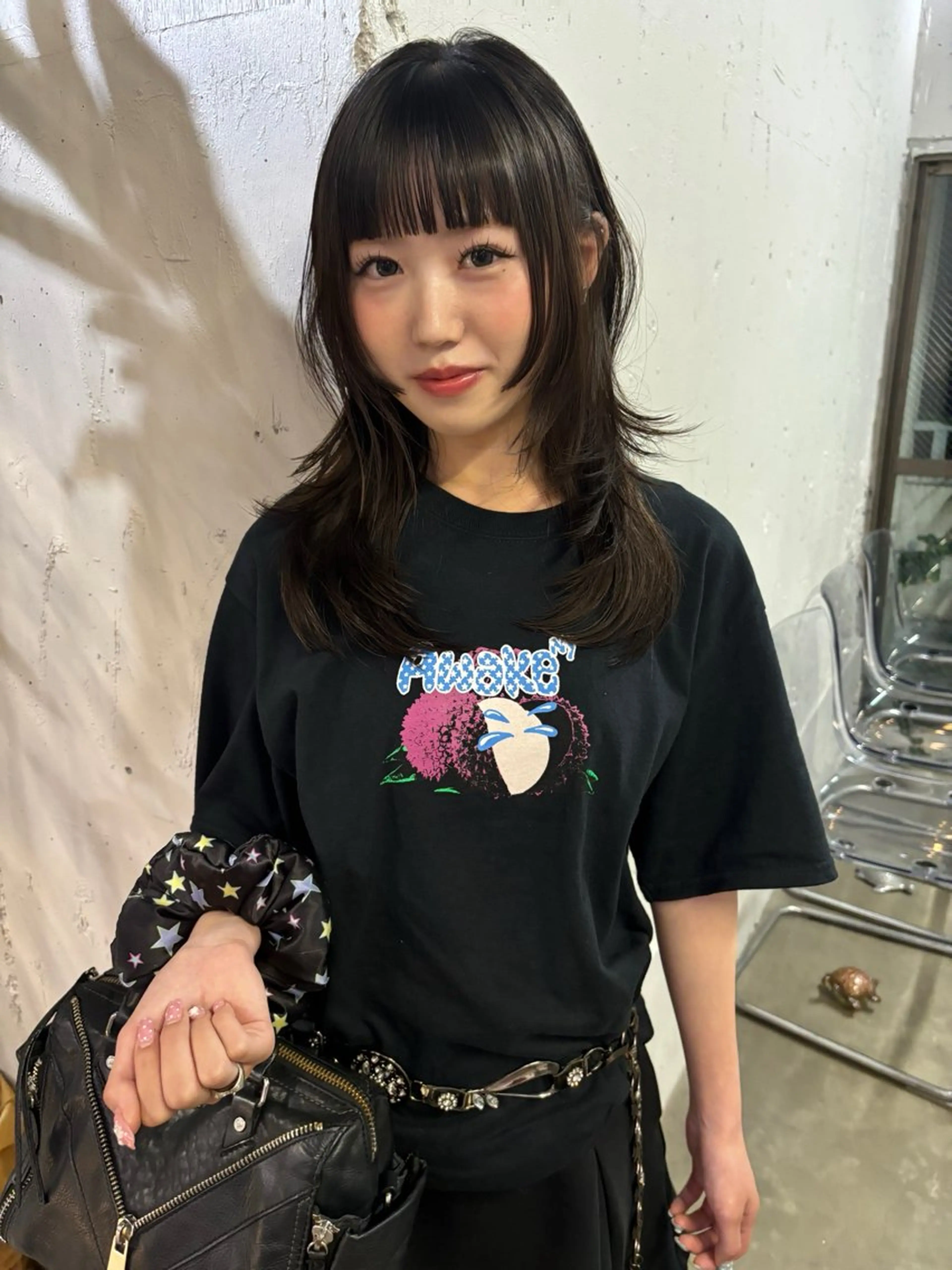 セミロング カット 似合わせレイヤーカ ット ʚɞ riiのヘアスタイル