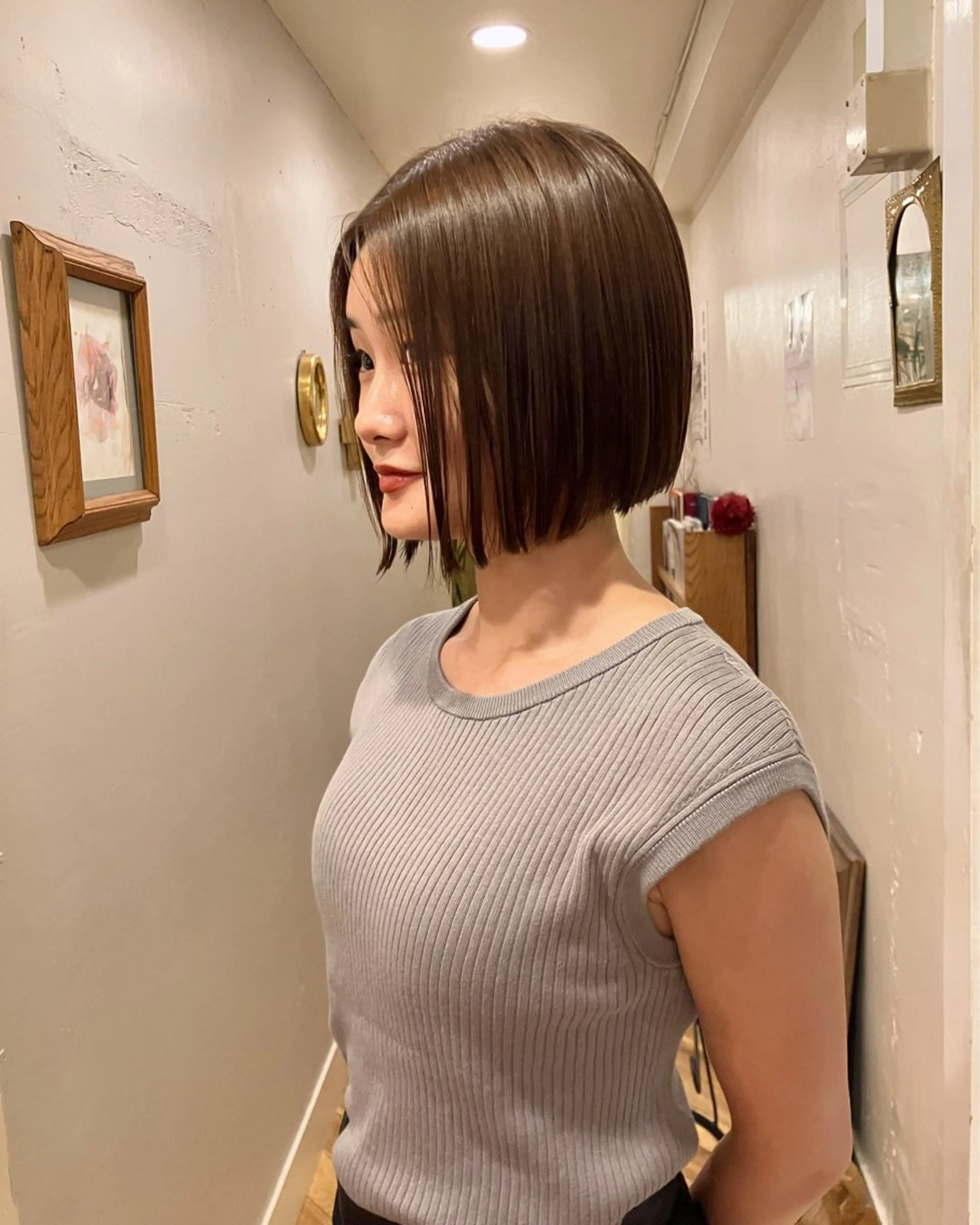 カラー 木村 百花のヘアスタイル
