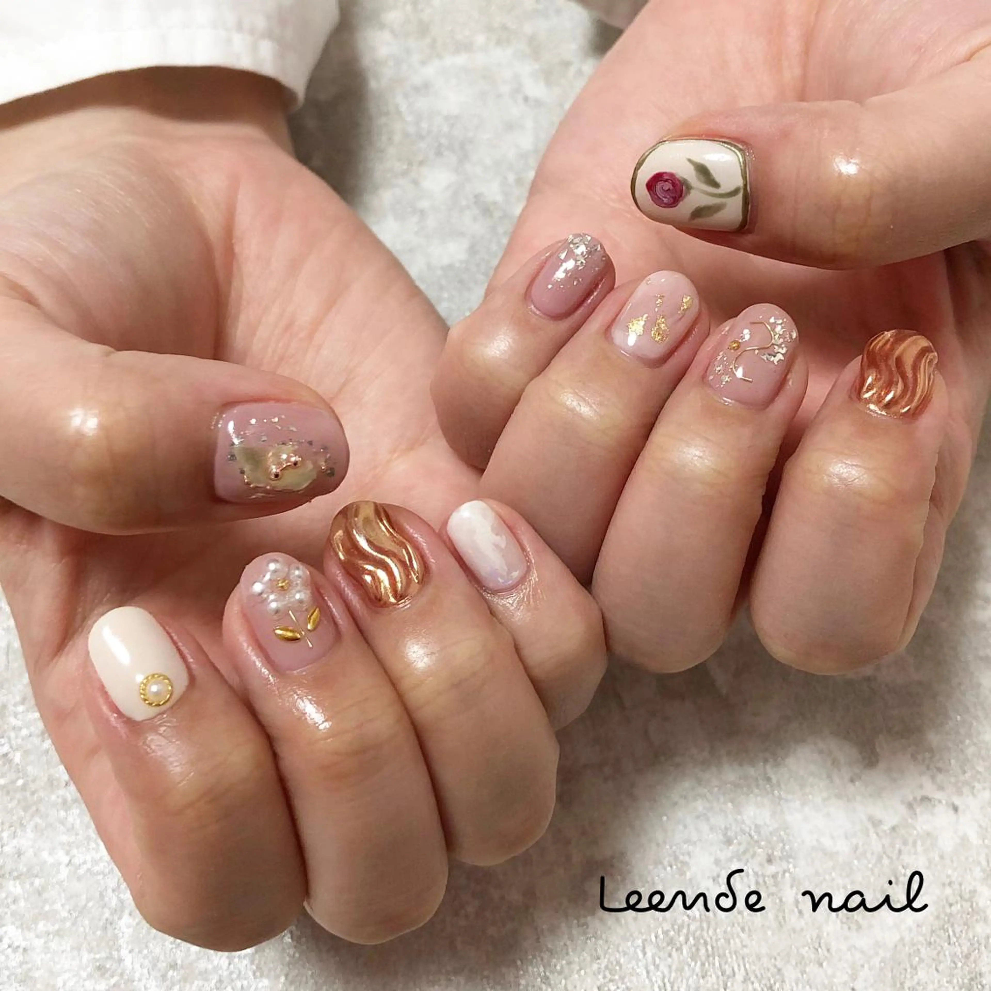 ネイル ハンドネイル Leendenail 【リエンダネイル】のネイルデザイン