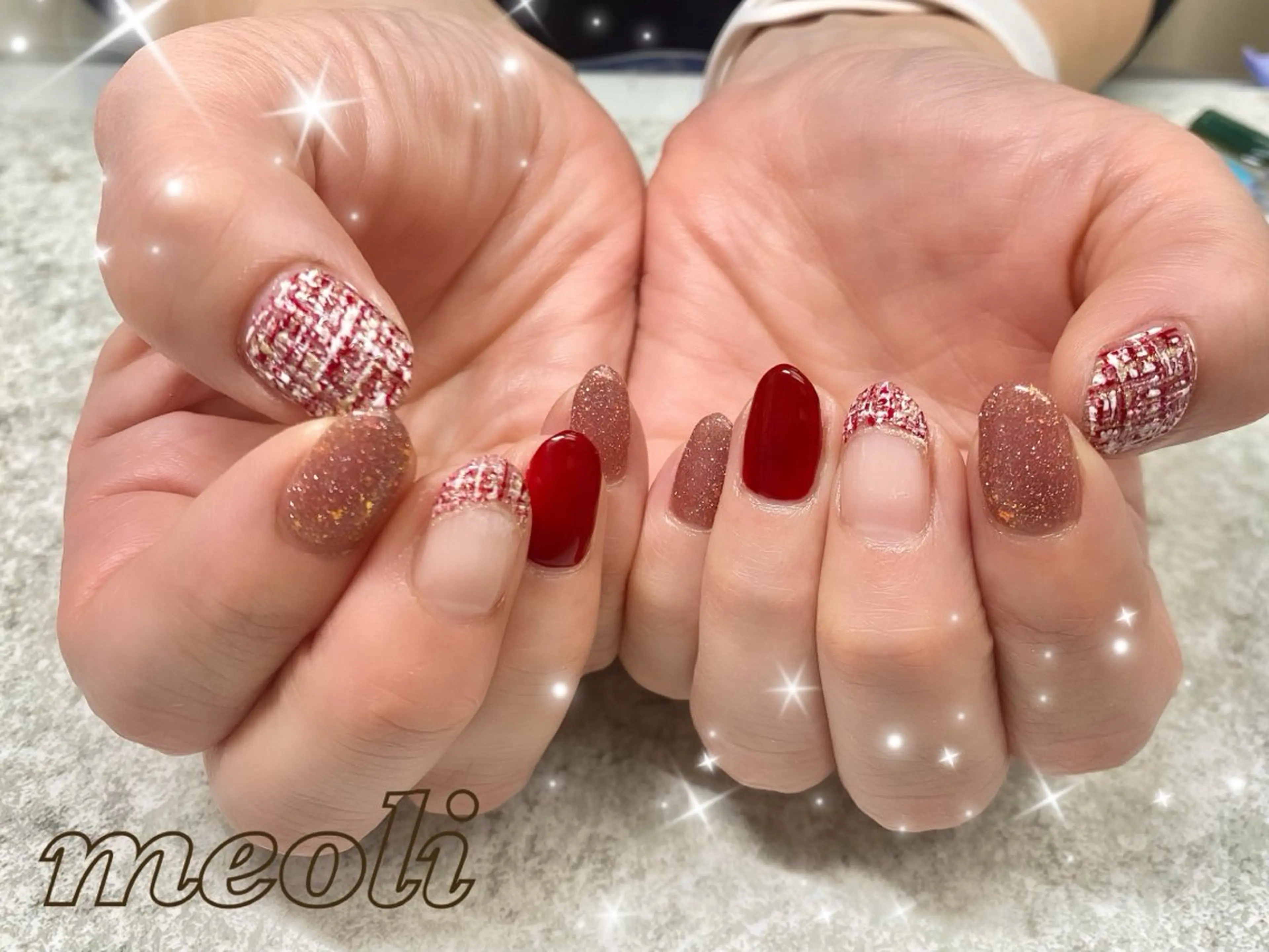 ネイル ハンドネイル nail salon meoli メグのネイルデザイン